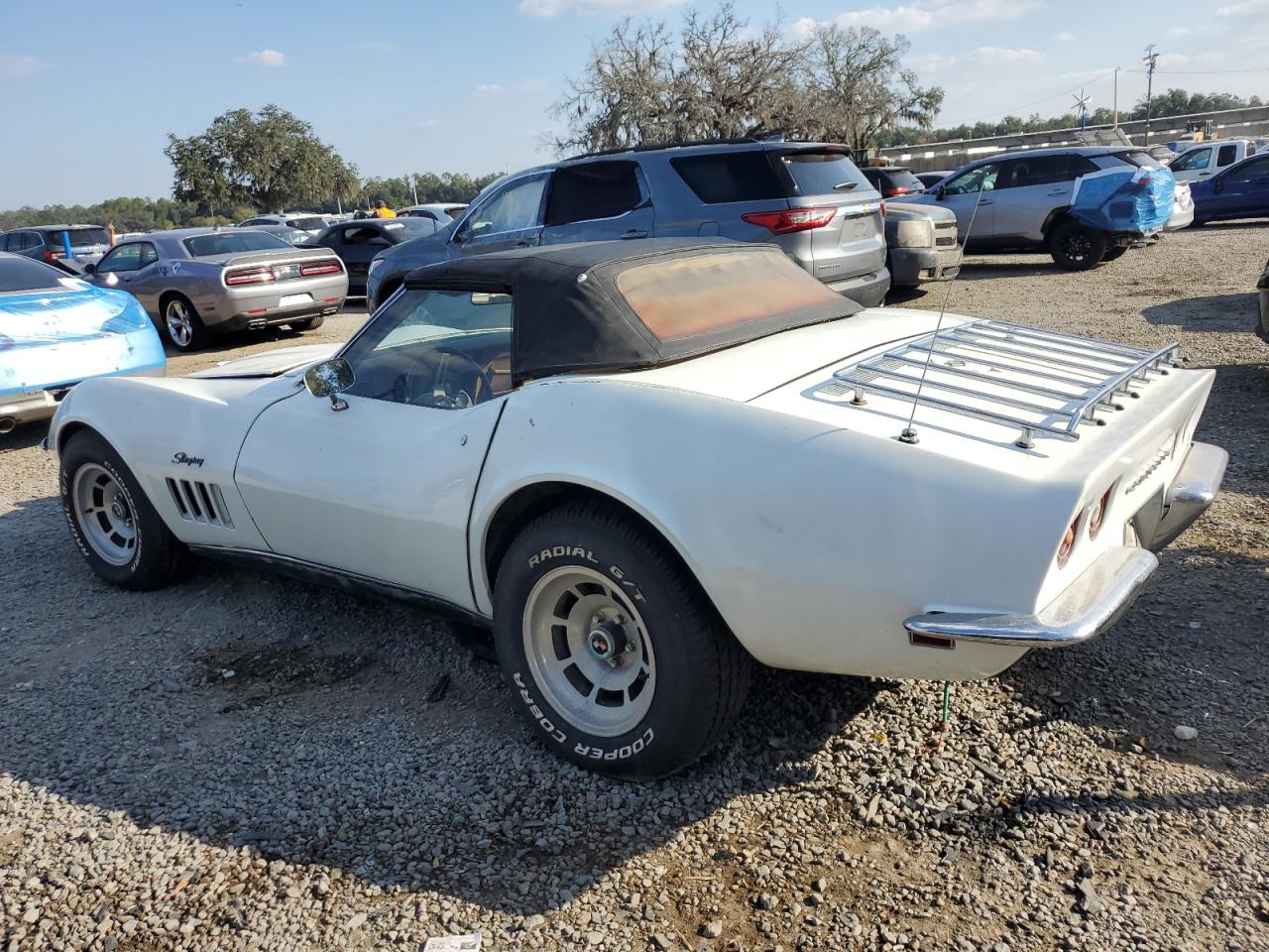1969 Chevrolet Corvette White vin: 194679S736738