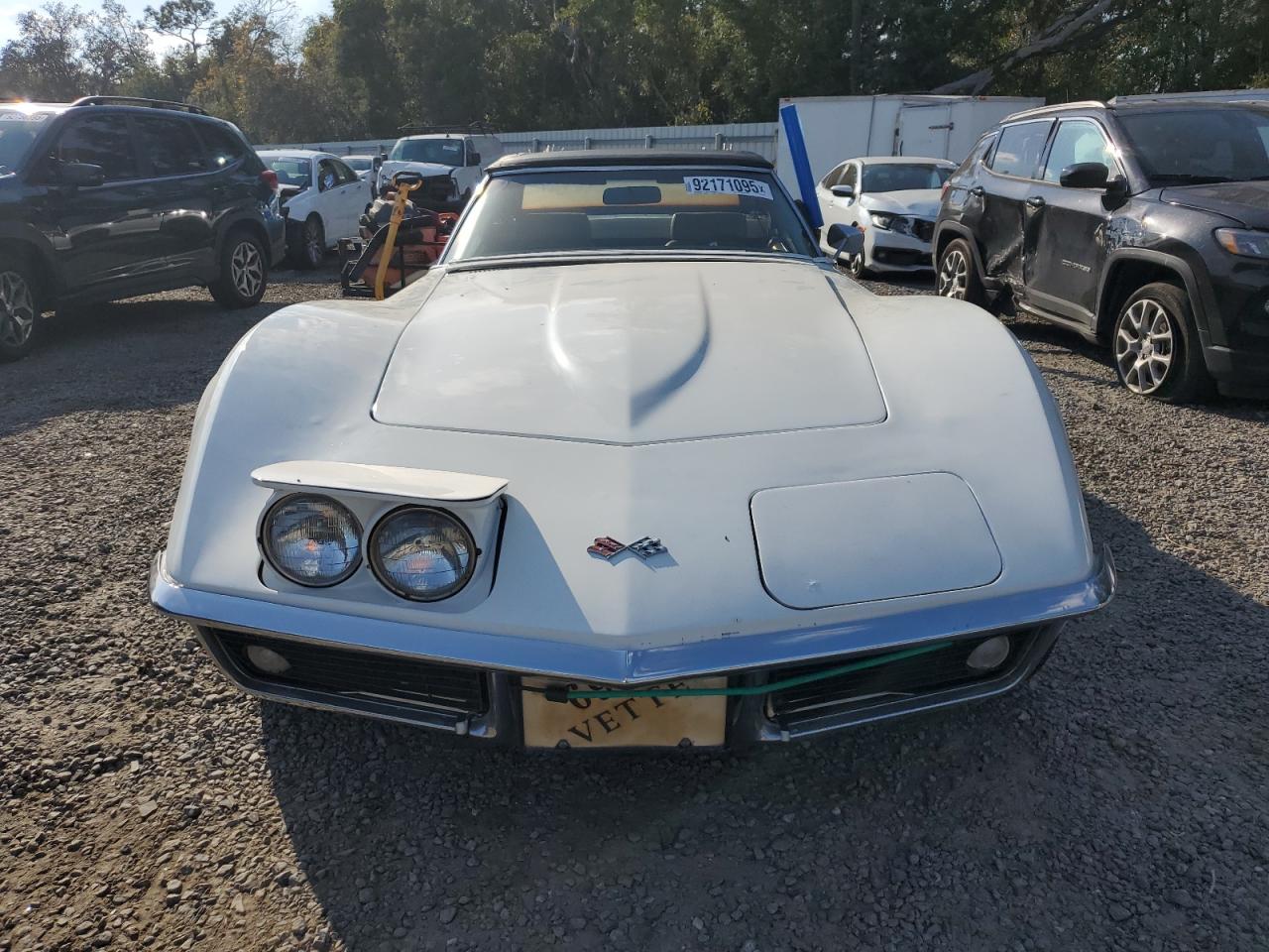 1969 Chevrolet Corvette White vin: 194679S736738