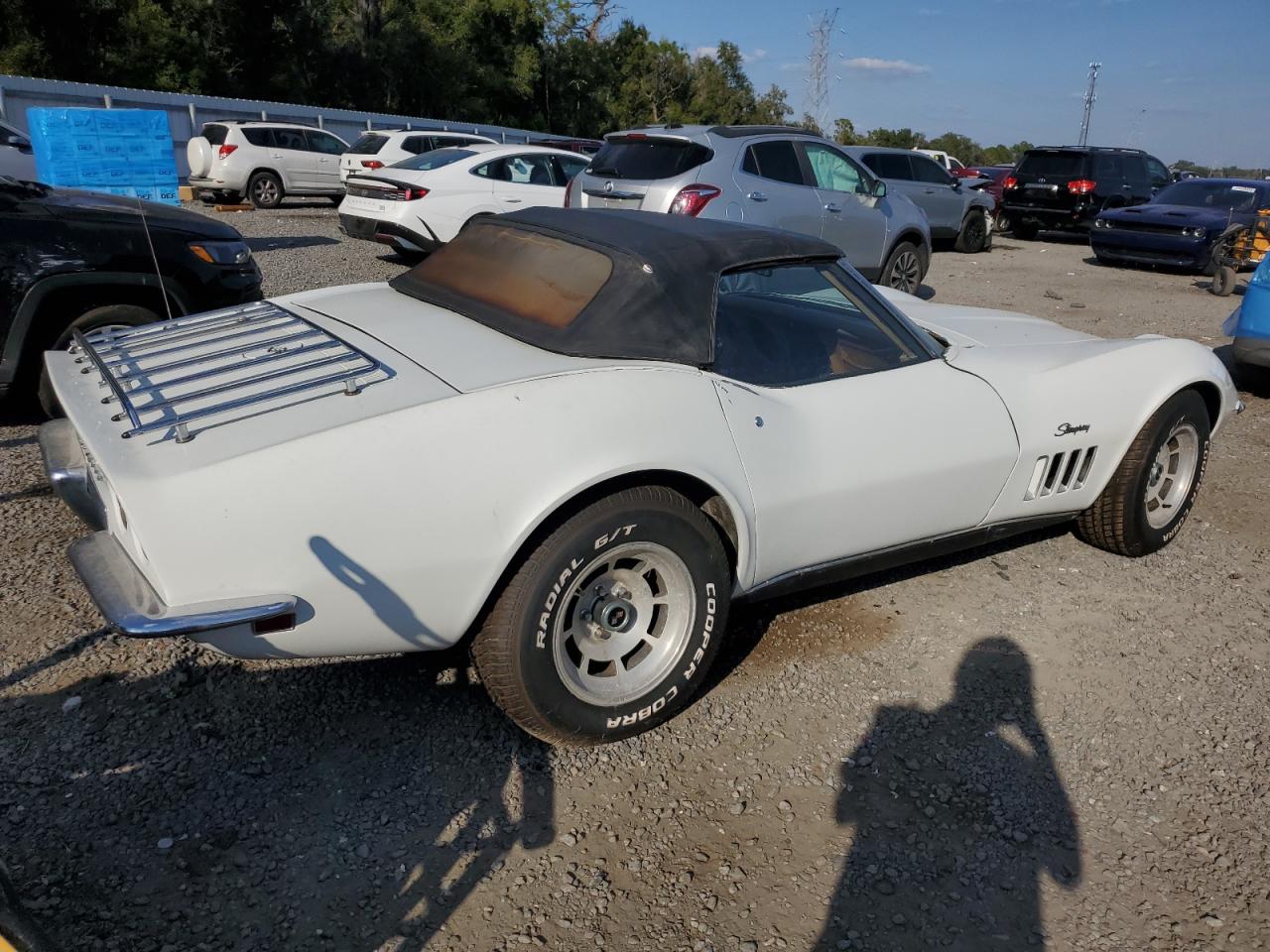 1969 Chevrolet Corvette White vin: 194679S736738