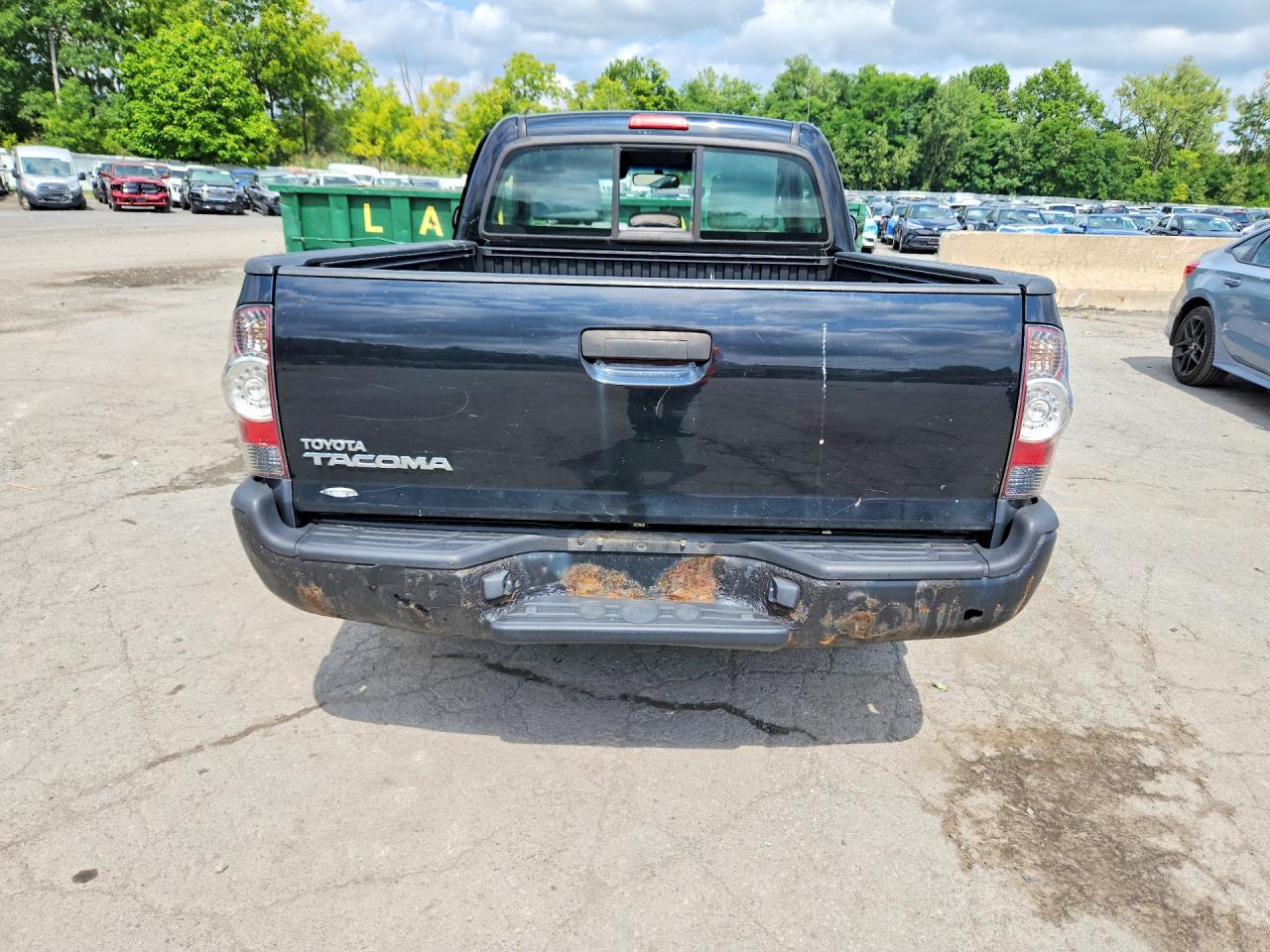 2011 Toyota Tacoma Base Black vin: 5TFNX4CNXBX004230