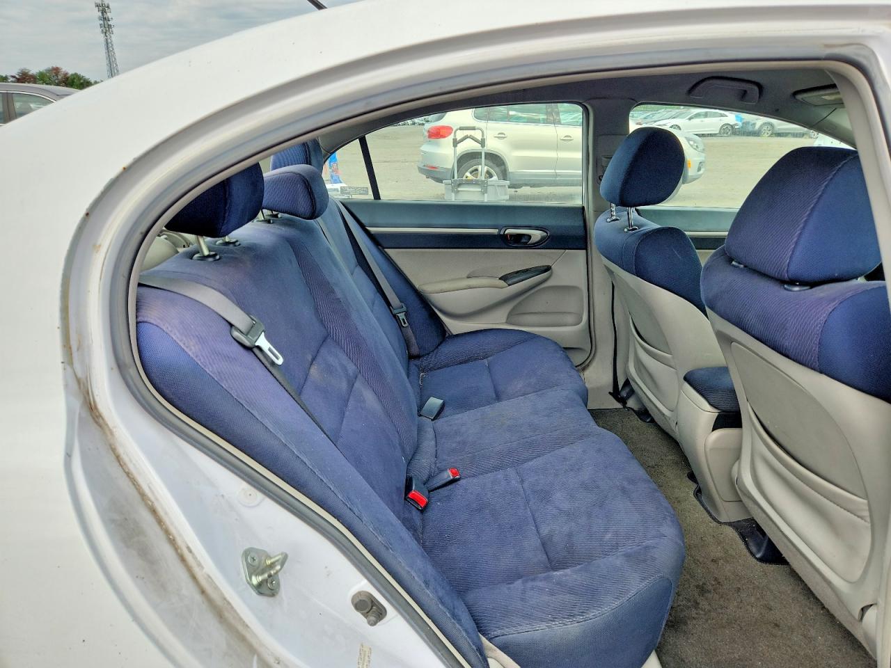 2009 Honda Civic Hybrid White vin: JHMFA36249S004506