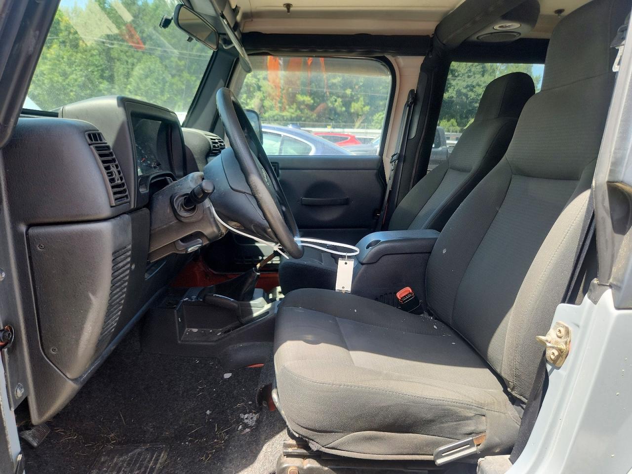 2006 Jeep Wrangler X Gray vin: 1J4FA39S86P718015