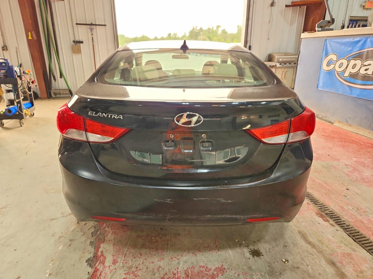 2013 Hyundai Elantra Gls Black vin: 5NPDH4AE3DH195046