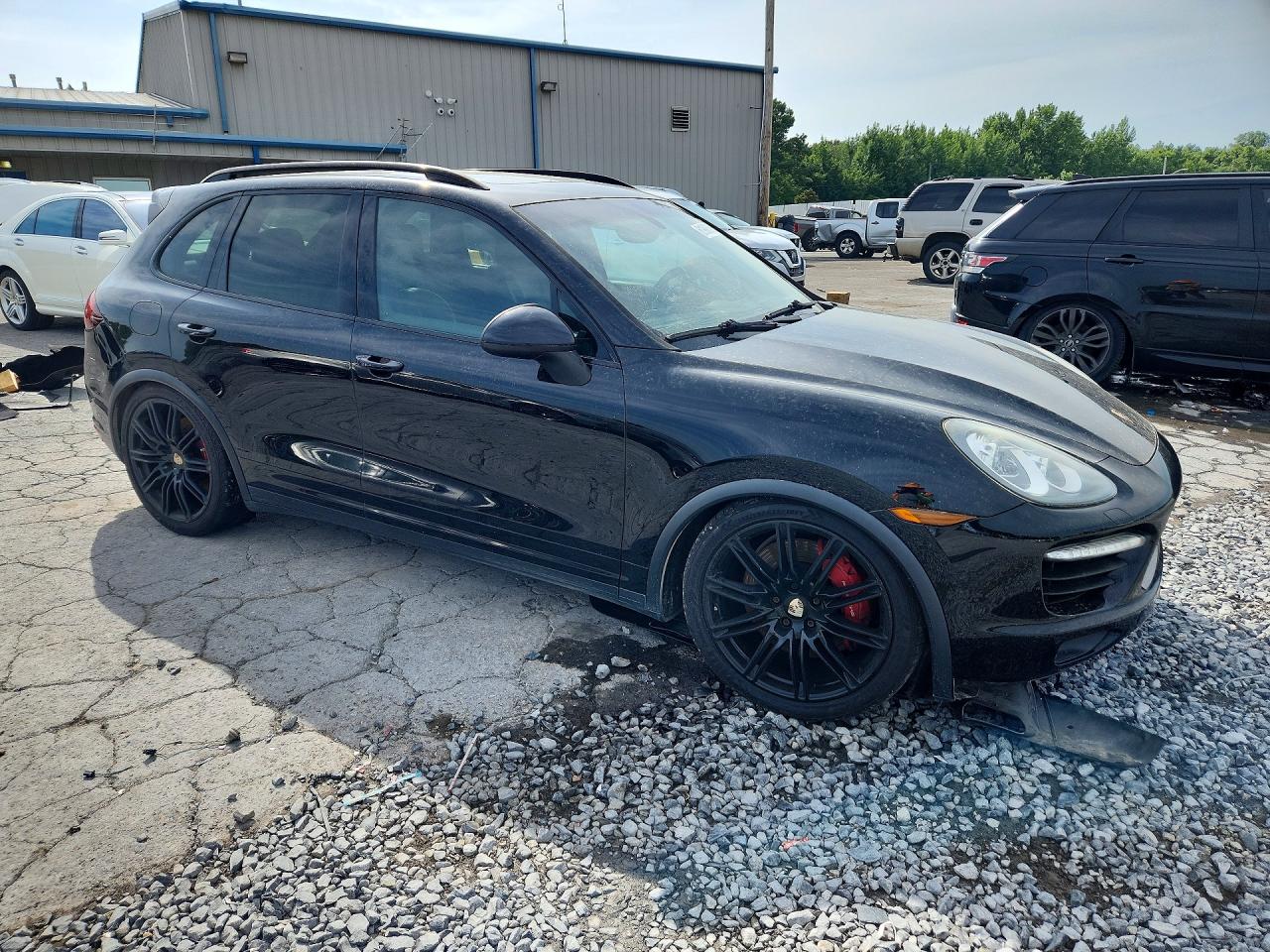 2012 Porsche Cayenne Turbo Black vin: WP1AC2A2XCLA83719
