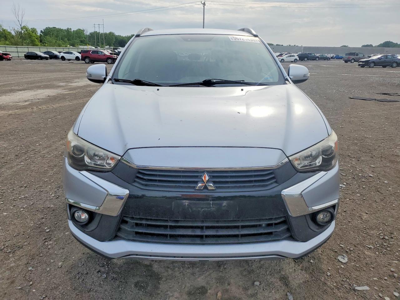 2016 Mitsubishi Outlander Sport Sel Silver vin: JA4AR4AW1GZ056310