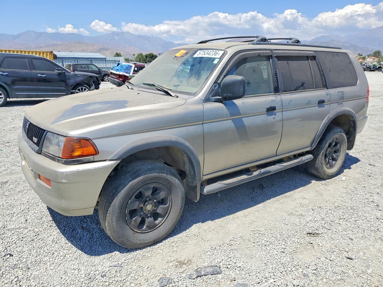 1999 Mitsubishi Montero Sport Ls Tan vin: JA4LS31H3XP043207