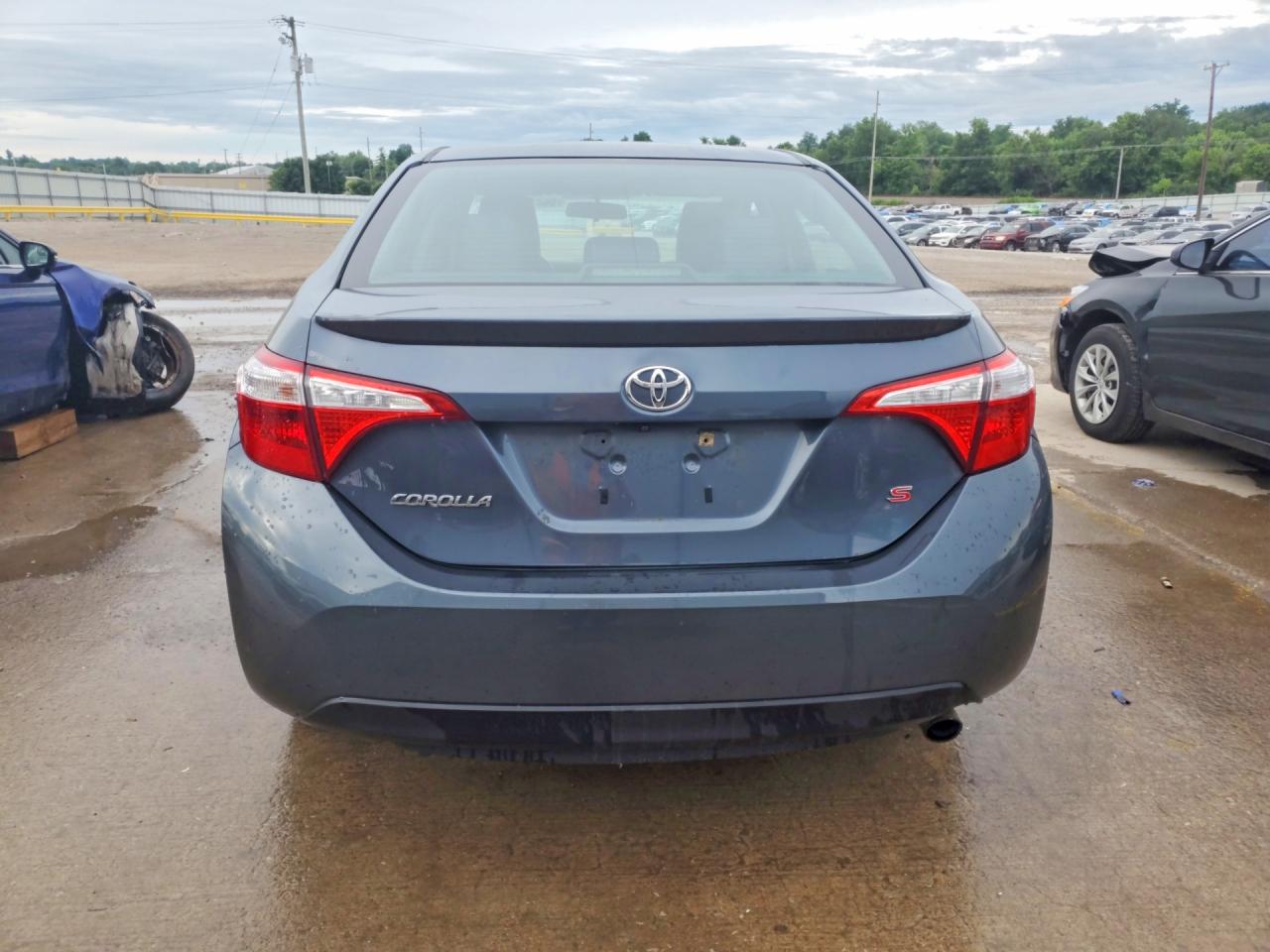 2014 Toyota Corolla S Plus Gray vin: 2T1BURHE2EC124494
