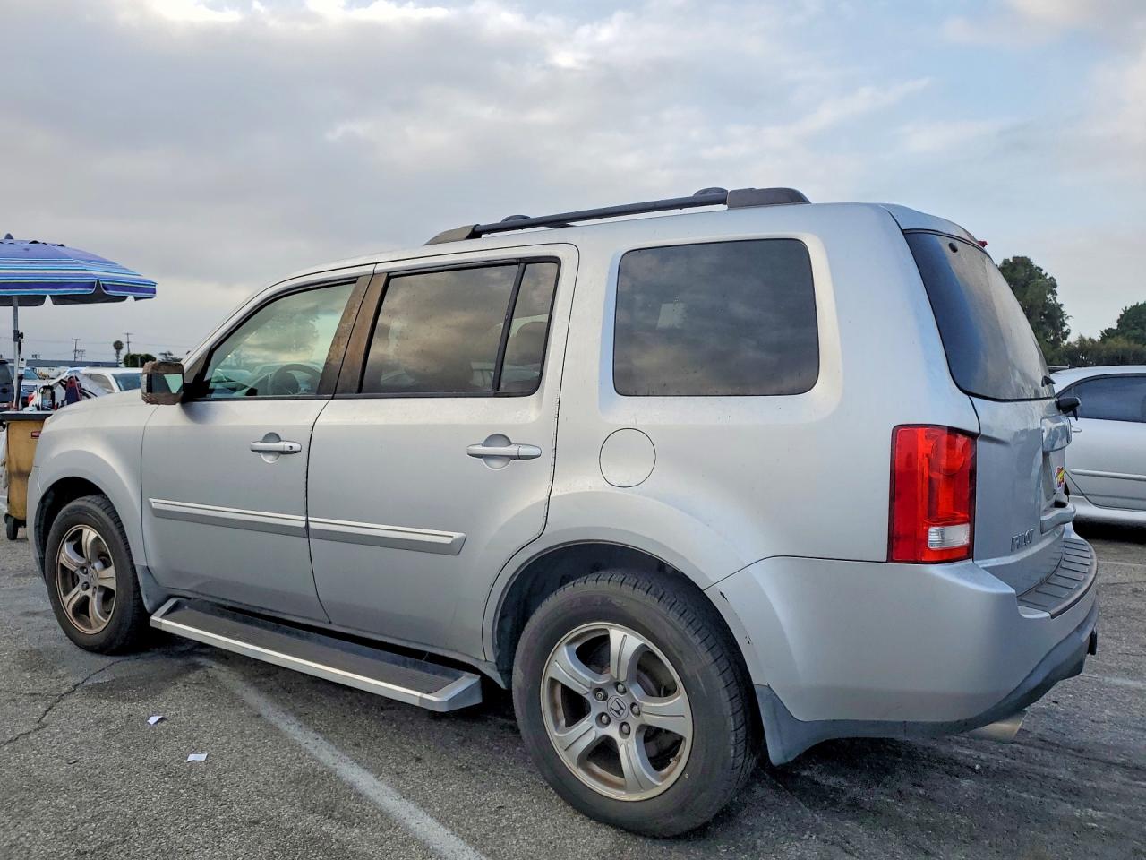 2012 Honda Pilot Exl Silver vin: 5FNYF4H59CB081918