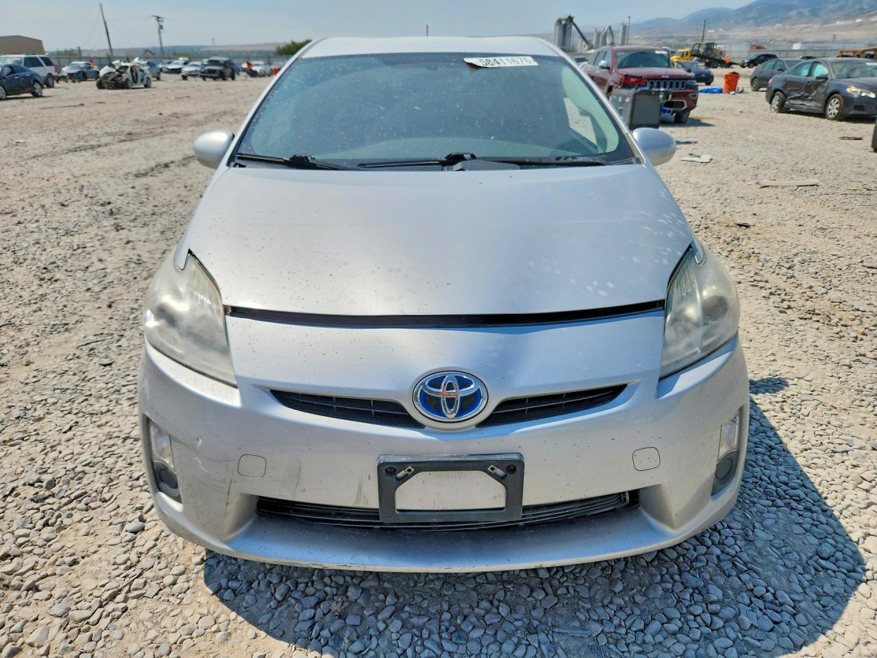 2011 Toyota Prius Four Silver vin: JTDKN3DU1B0288008