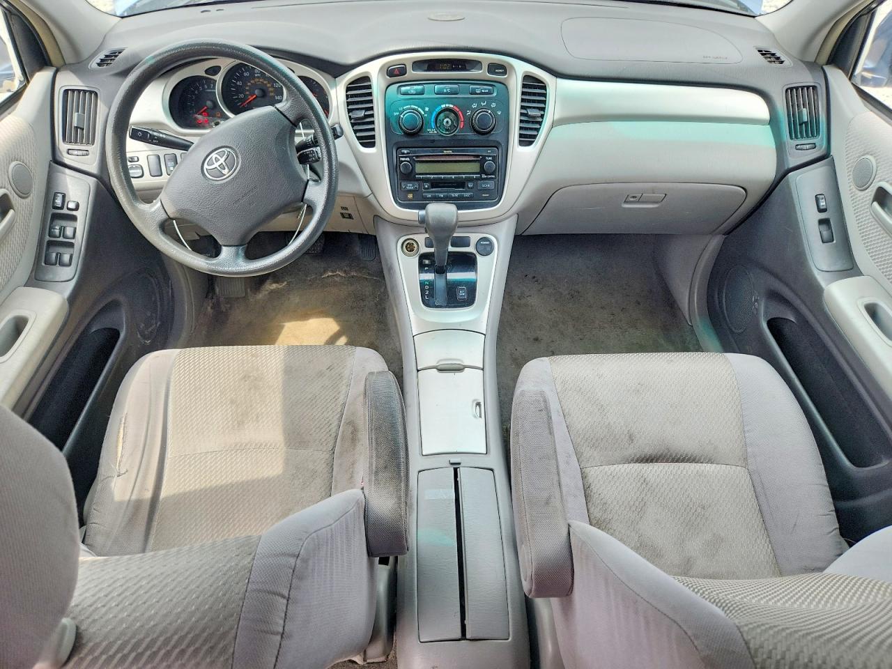 2005 Toyota Highlander Base Blue vin: JTEDD21A350121469