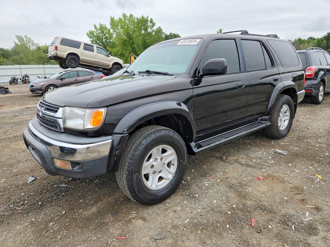 2002 Toyota 4runner Sr5 Черный vin: JT3HN86R829075735
