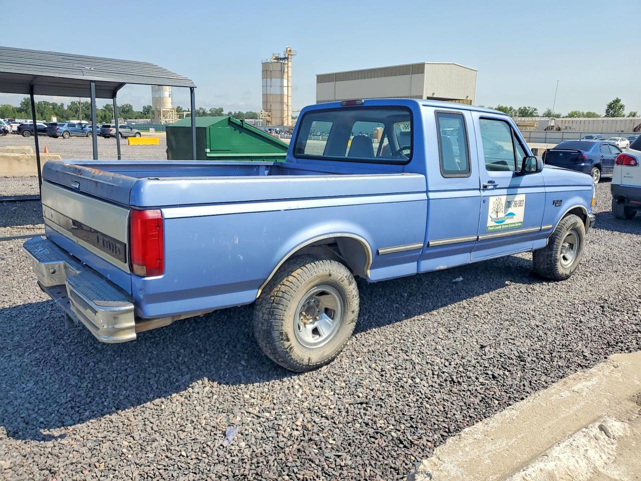 1996 Ford F150 Blue vin: 1FTEX15N4TKA34785
