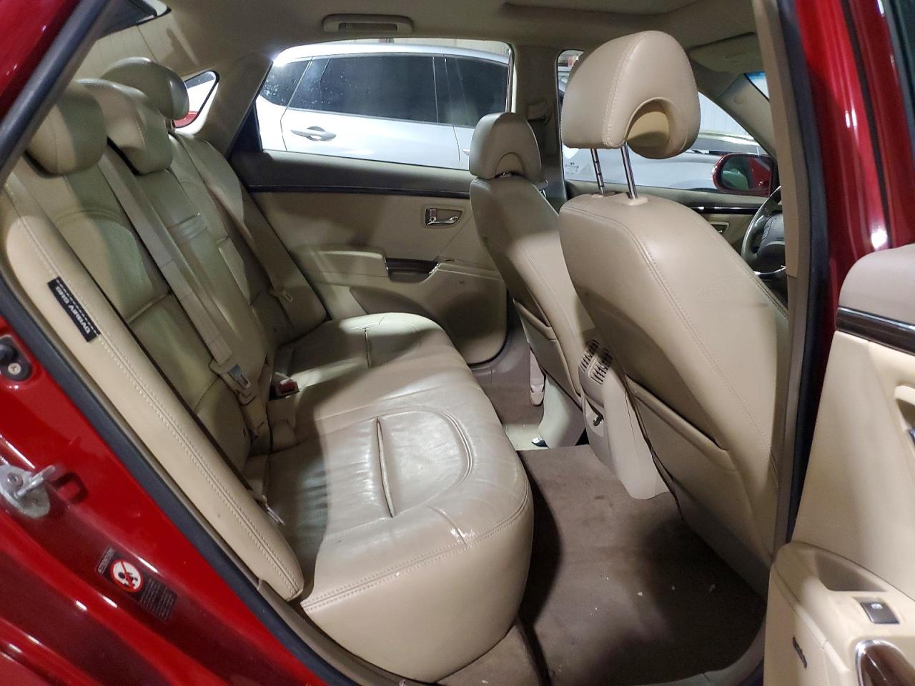 2011 Hyundai Azera Limited Красный vin: KMHFC4DF7BA538615