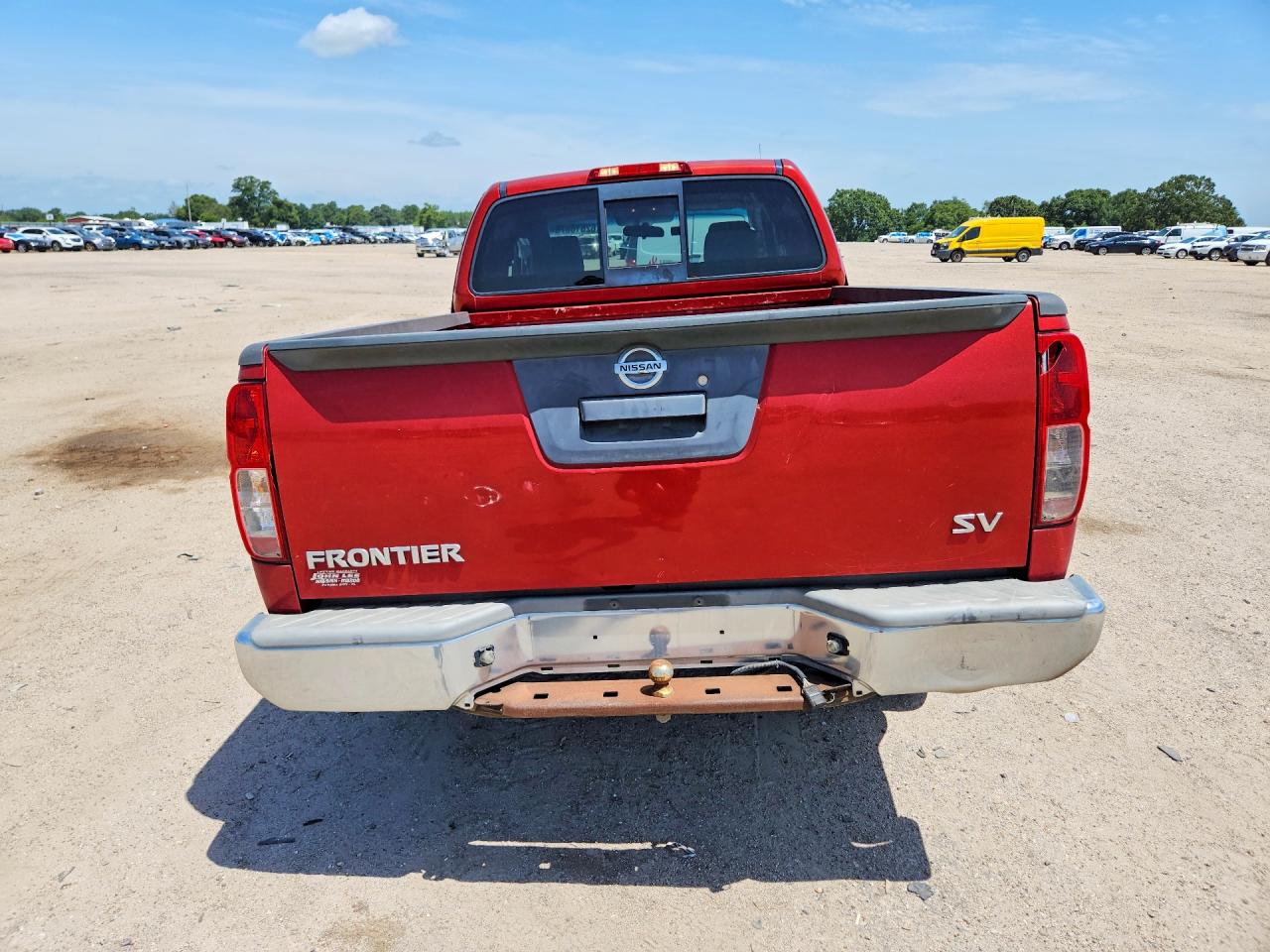 2014 Nissan Frontier Sv Red vin: 1N6BD0CT3EN709161
