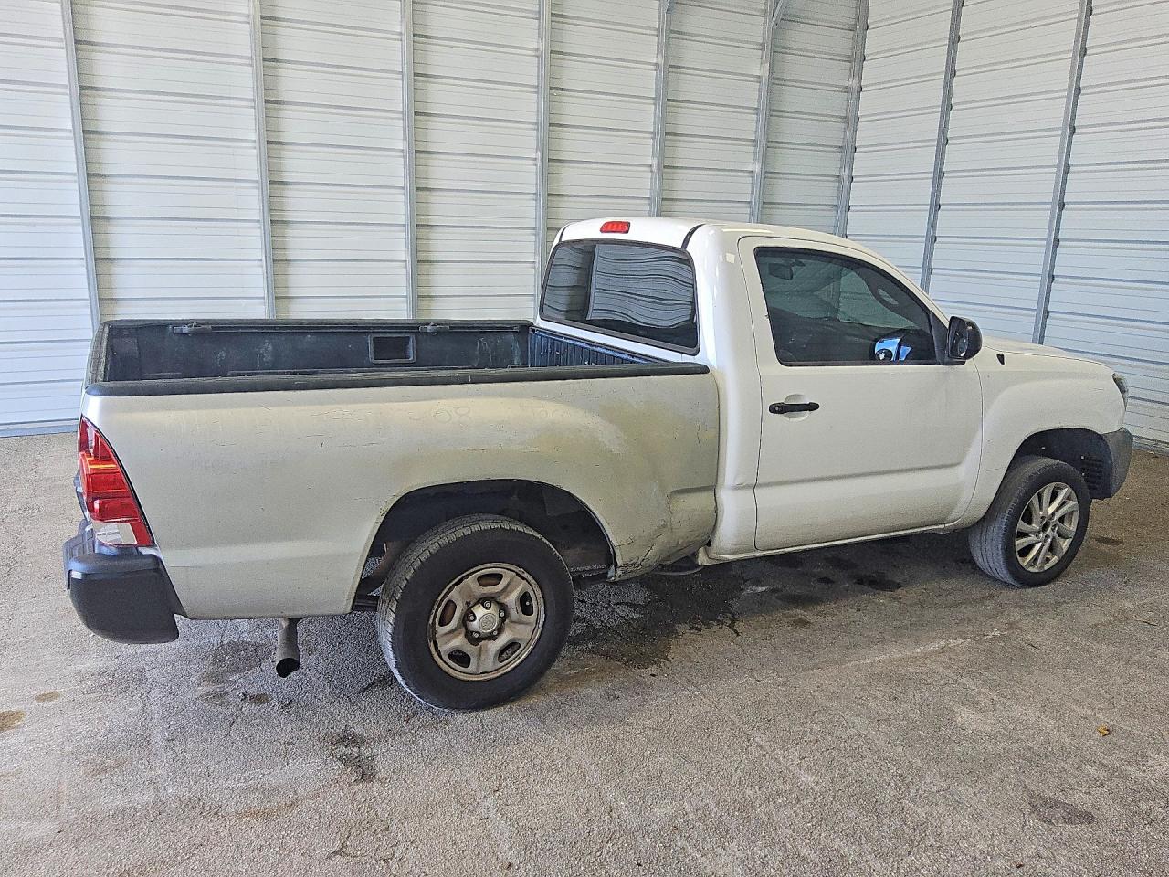 2014 Toyota Tacoma Base Белый vin: 5TFNX4CN8EX041183