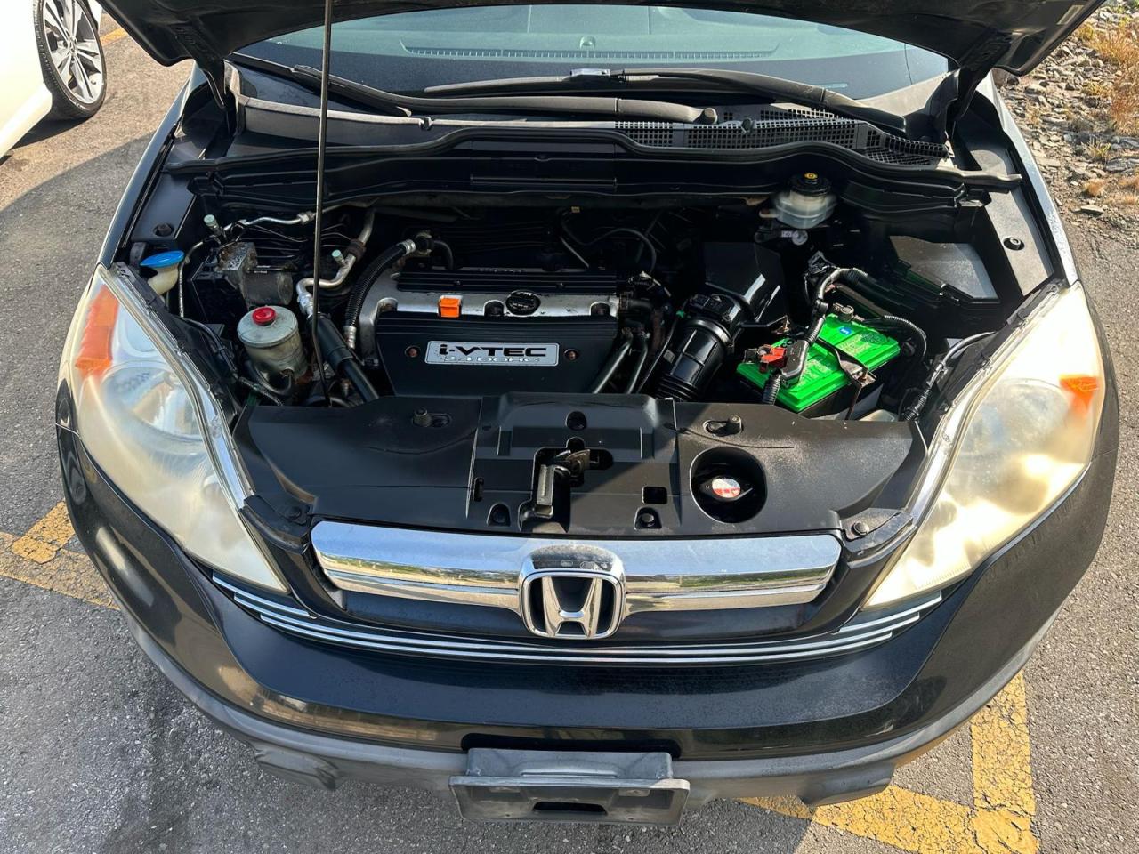 2008 Honda Cr-v Ex Black vin: JHLRE48588C028254