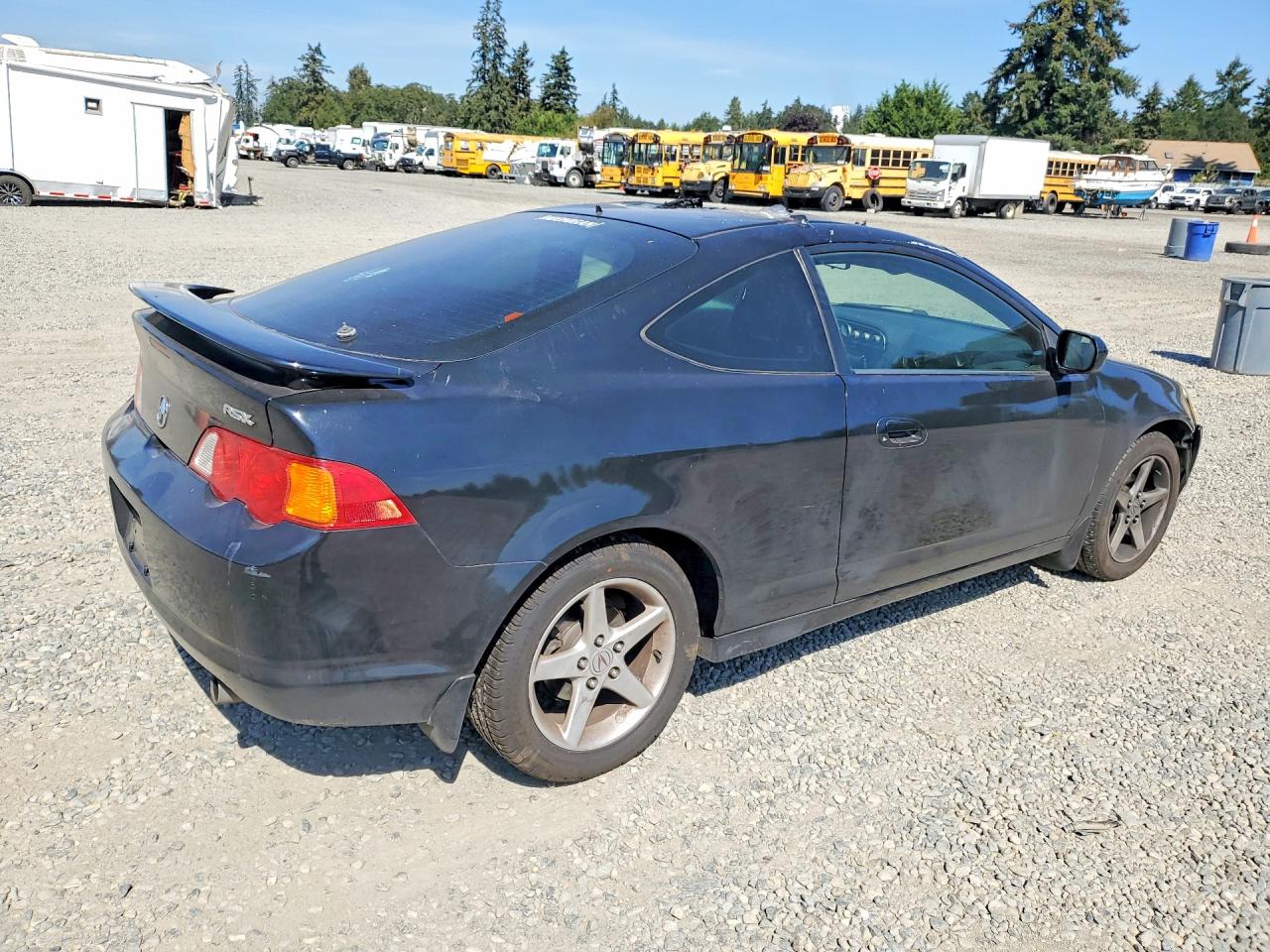 2002 Acura Rsx Black vin: JH4DC54892C007311