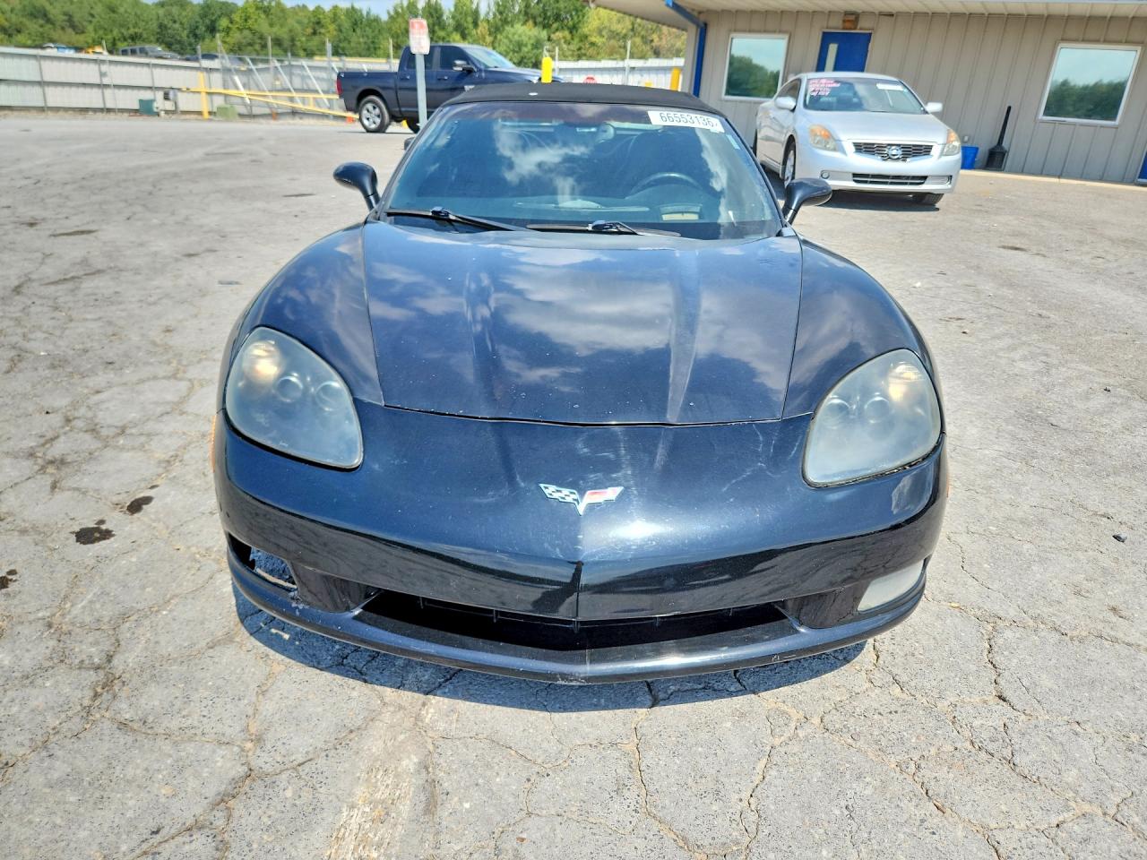 2007 Chevrolet Corvette Black vin: 1G1YY36U975129495