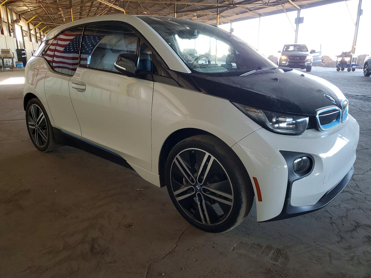 2015 Bmw I3 Bev White vin: WBY1Z2C52FV286750