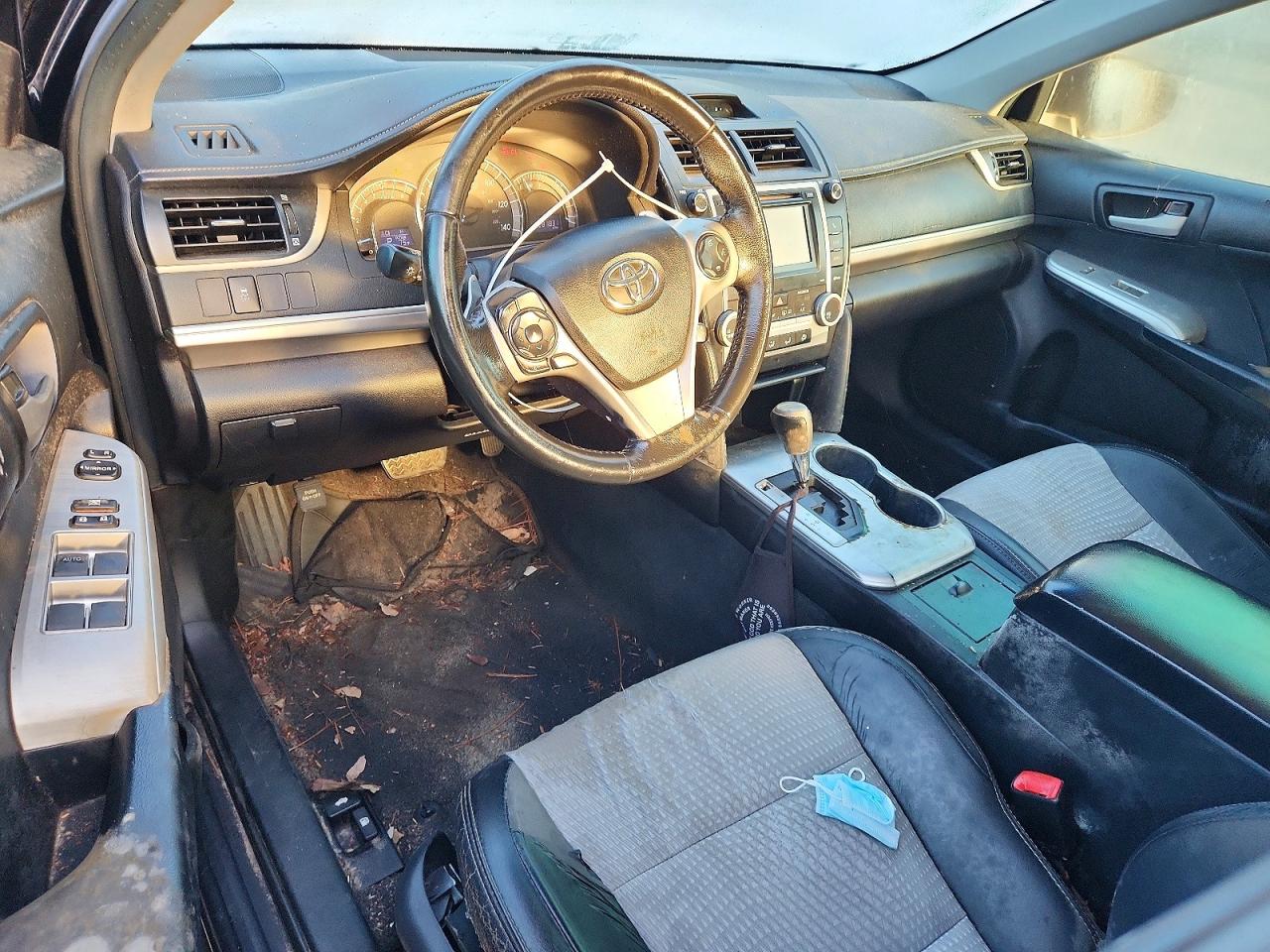 2012 Toyota Camry Se Black vin: 4T1BF1FK5CU056899
