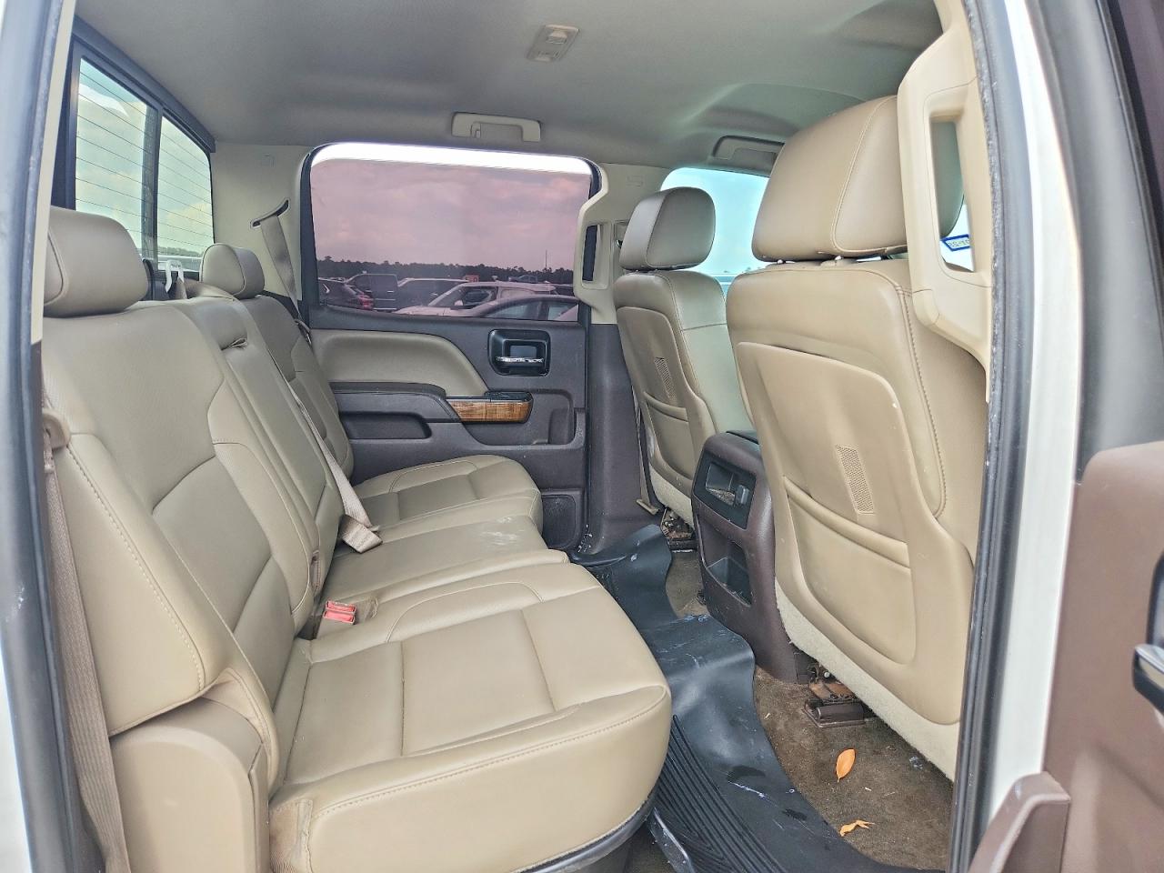 2014 Gmc Sierra K1500 Slt White vin: 3GTU2VEC1EG187036