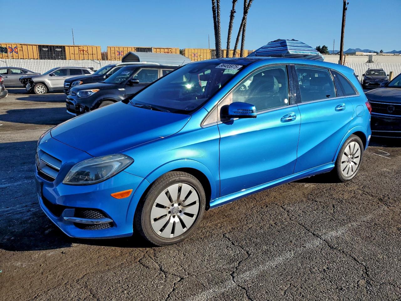 2015 Mercedes-benz B Electric Blue vin: WDDVP9AB9FJ005809