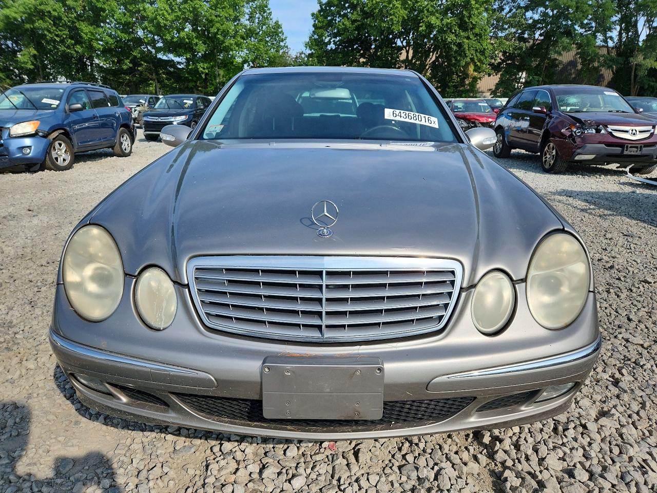 2003 Mercedes-benz E 320 Silver vin: WDBUF65J23A276925