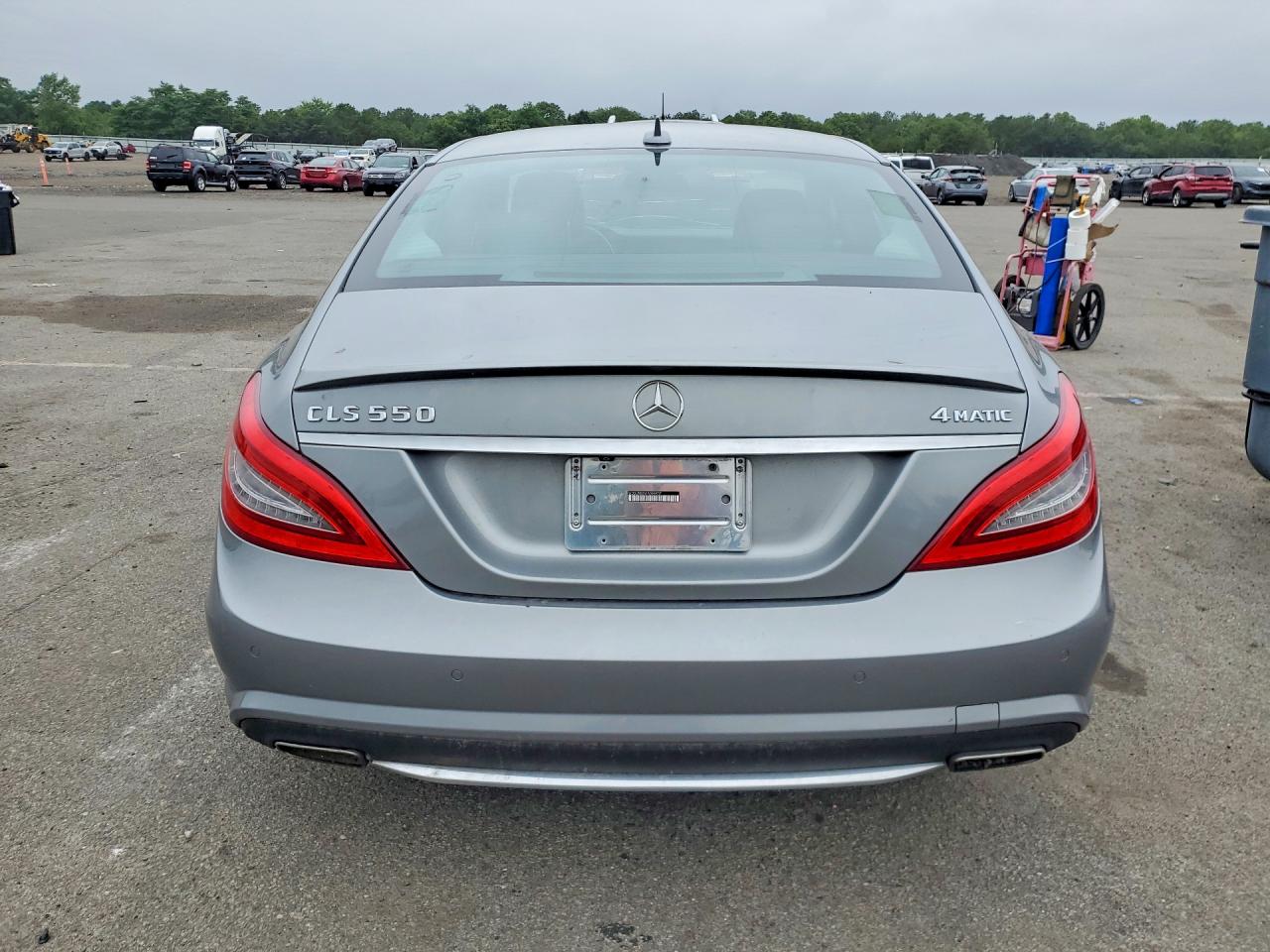 2014 Mercedes-benz Cls 550 4matic Silver vin: WDDLJ9BB6EA094857