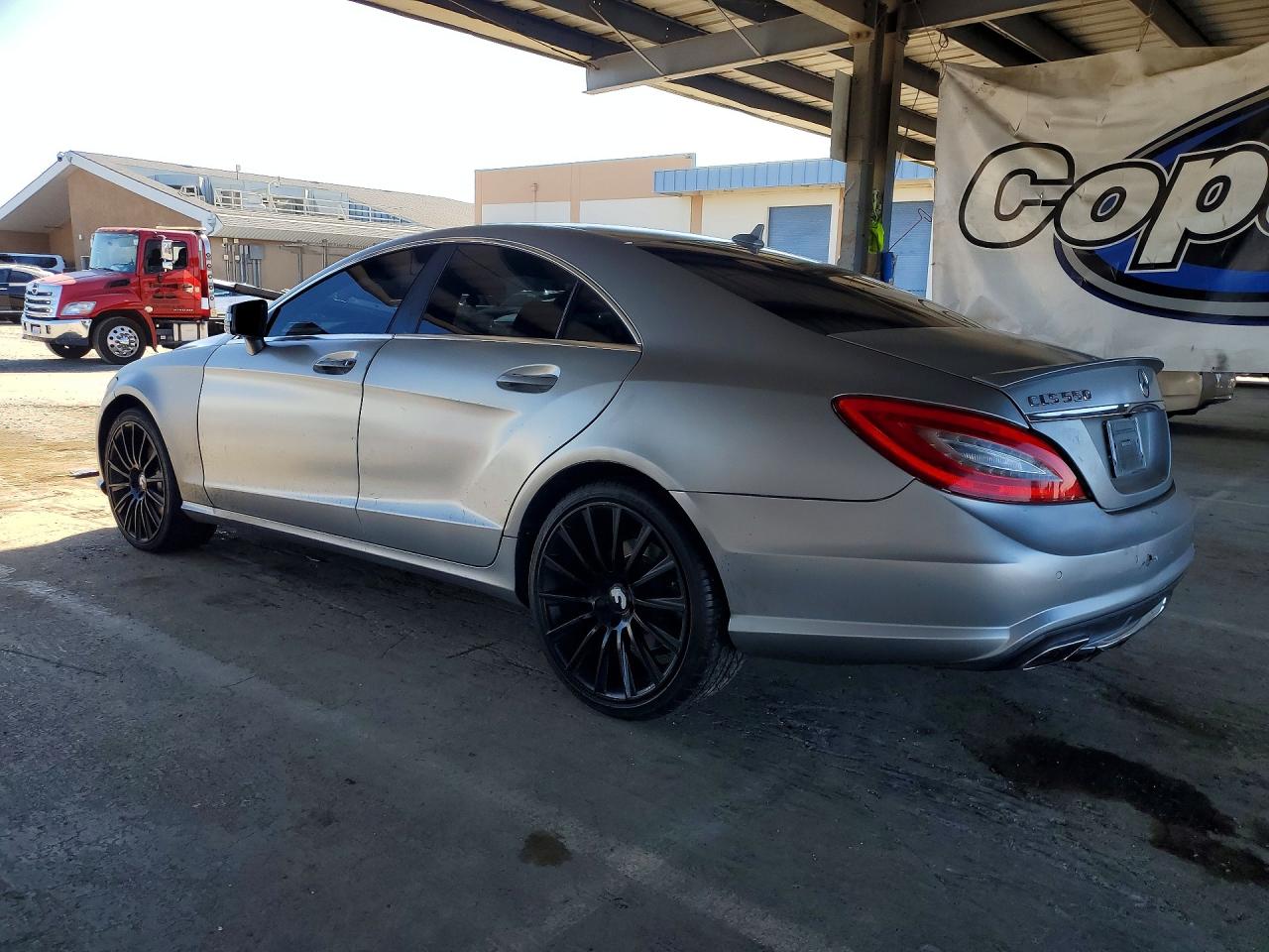 2013 Mercedes-benz Cls 550 Silver vin: WDDLJ7DB7DA069885