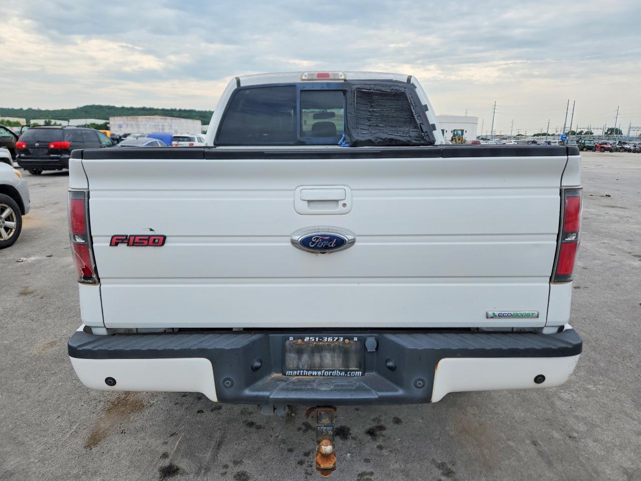 2013 Ford F150 Supercrew White vin: 1FTFW1ET8DFA53131