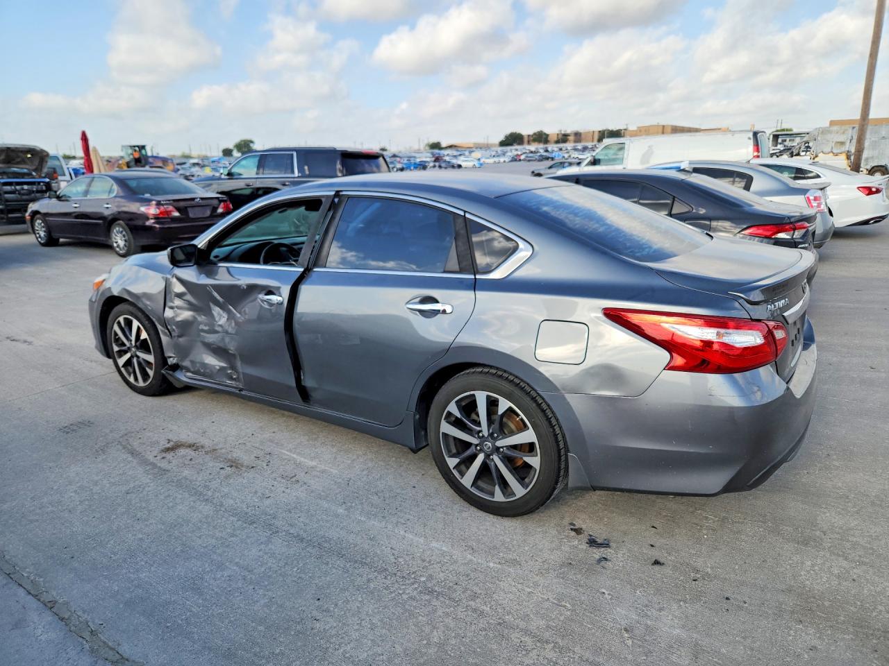 2016 Nissan Altima 2.5 Sr Gray vin: 1N4AL3APXGC116409