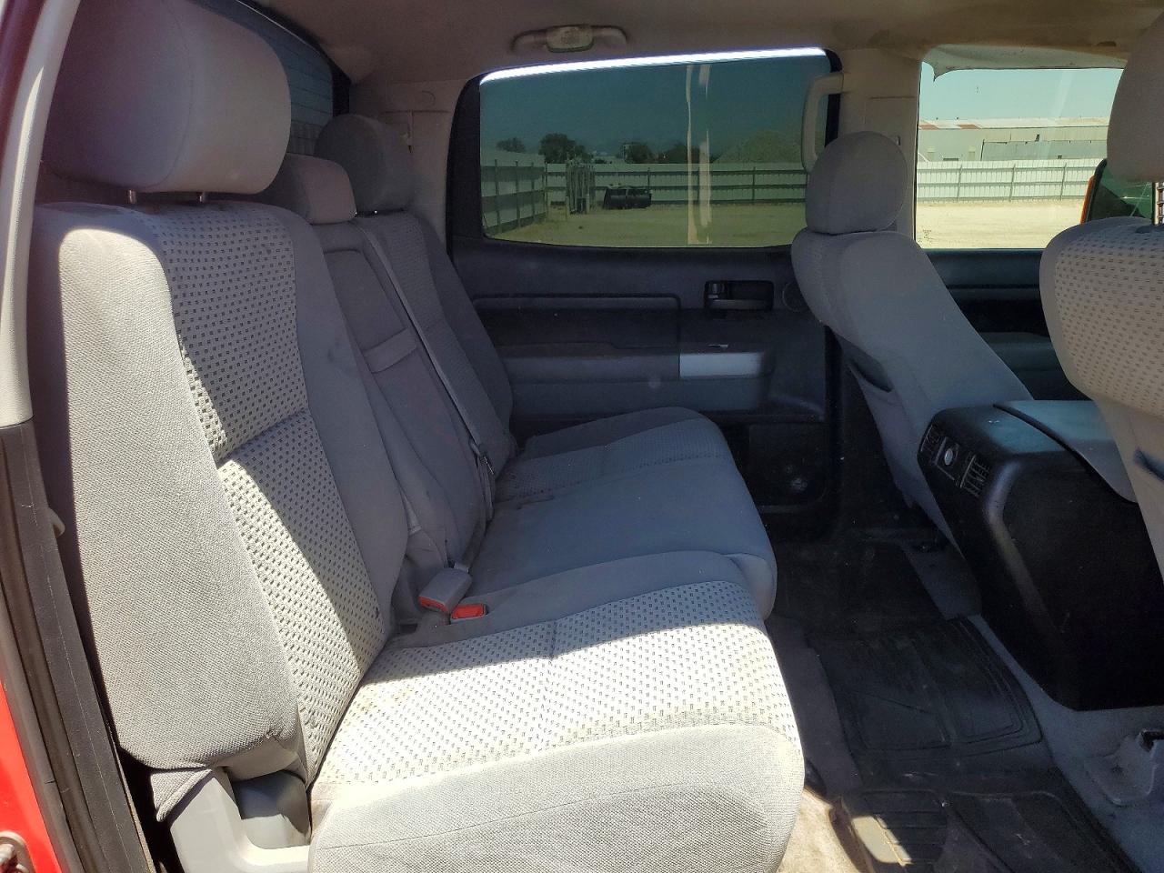 2007 Toyota Tundra Crewmax Sr5 Red vin: 5TBDV54167S471329