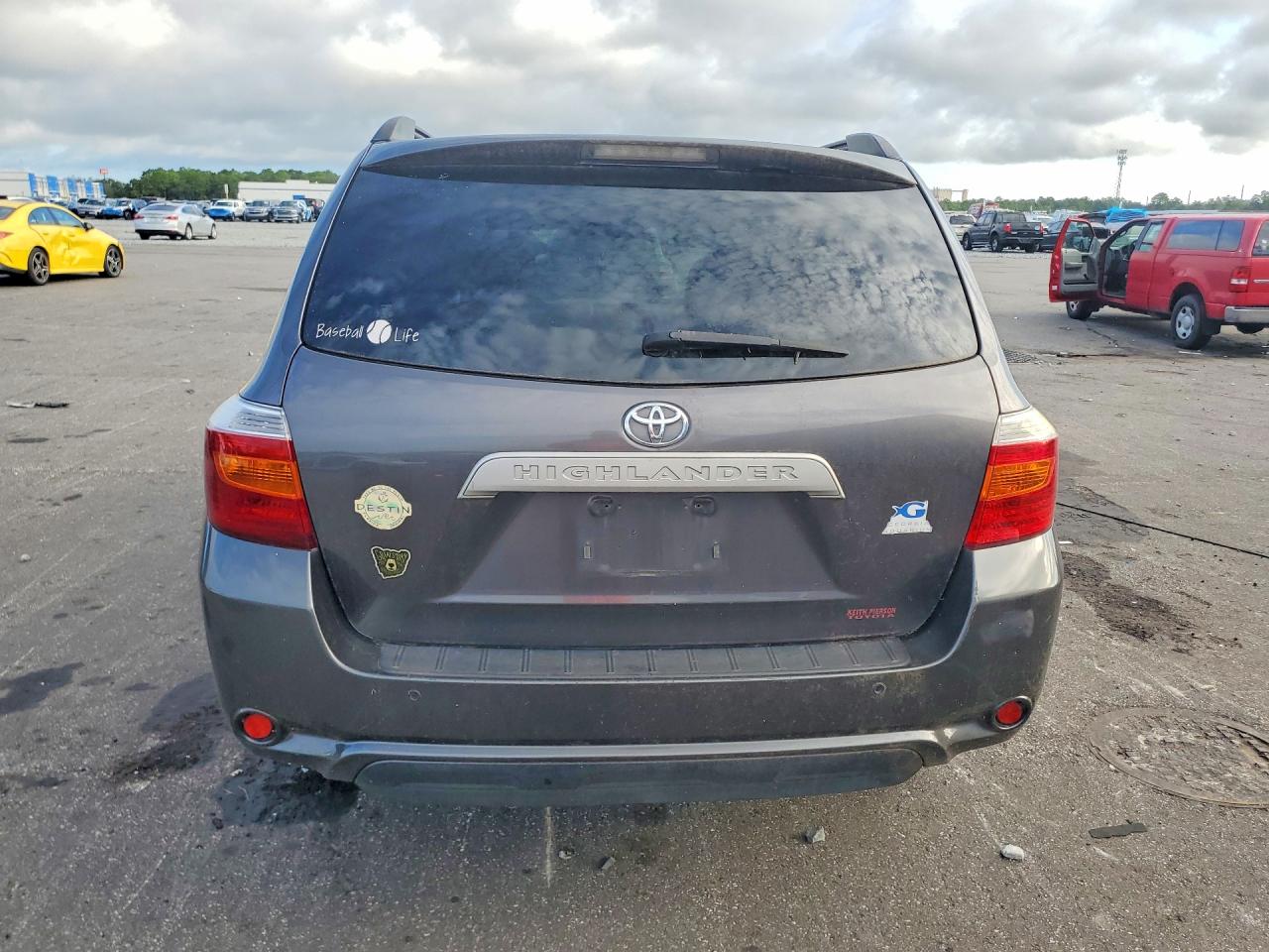 2010 Toyota Highlander Base Gray vin: JTEZA3EH1A2008923