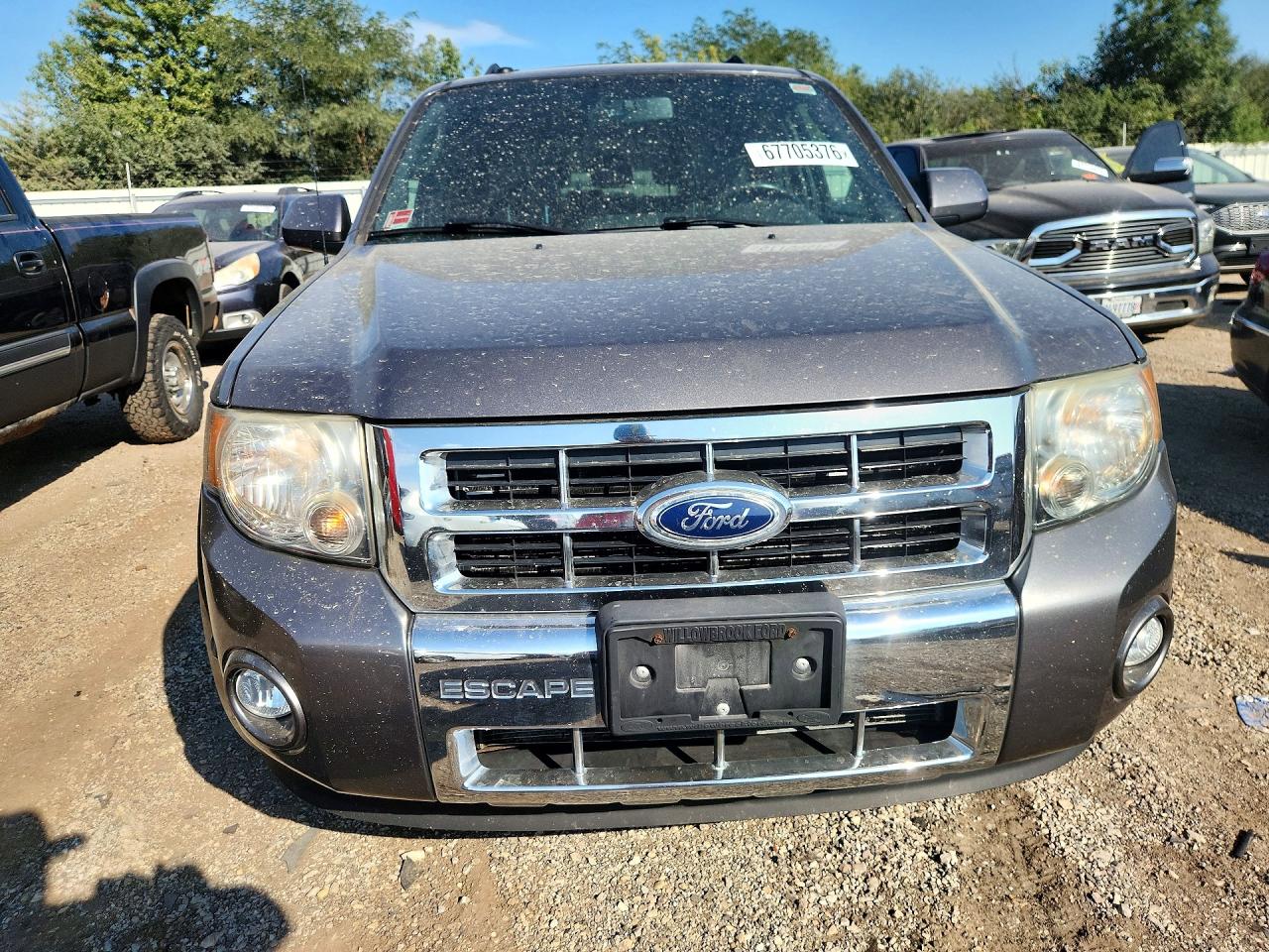 2010 Ford Escape Limited Gray vin: 1FMCU9EGXAKB21700