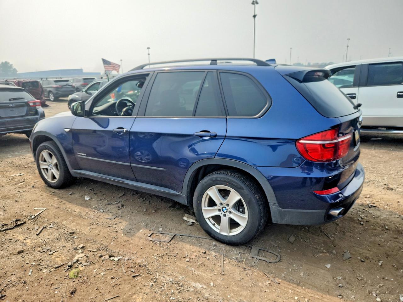 2012 Bmw X5 Xdrive35d Blue vin: 5UXZW0C53CL667630