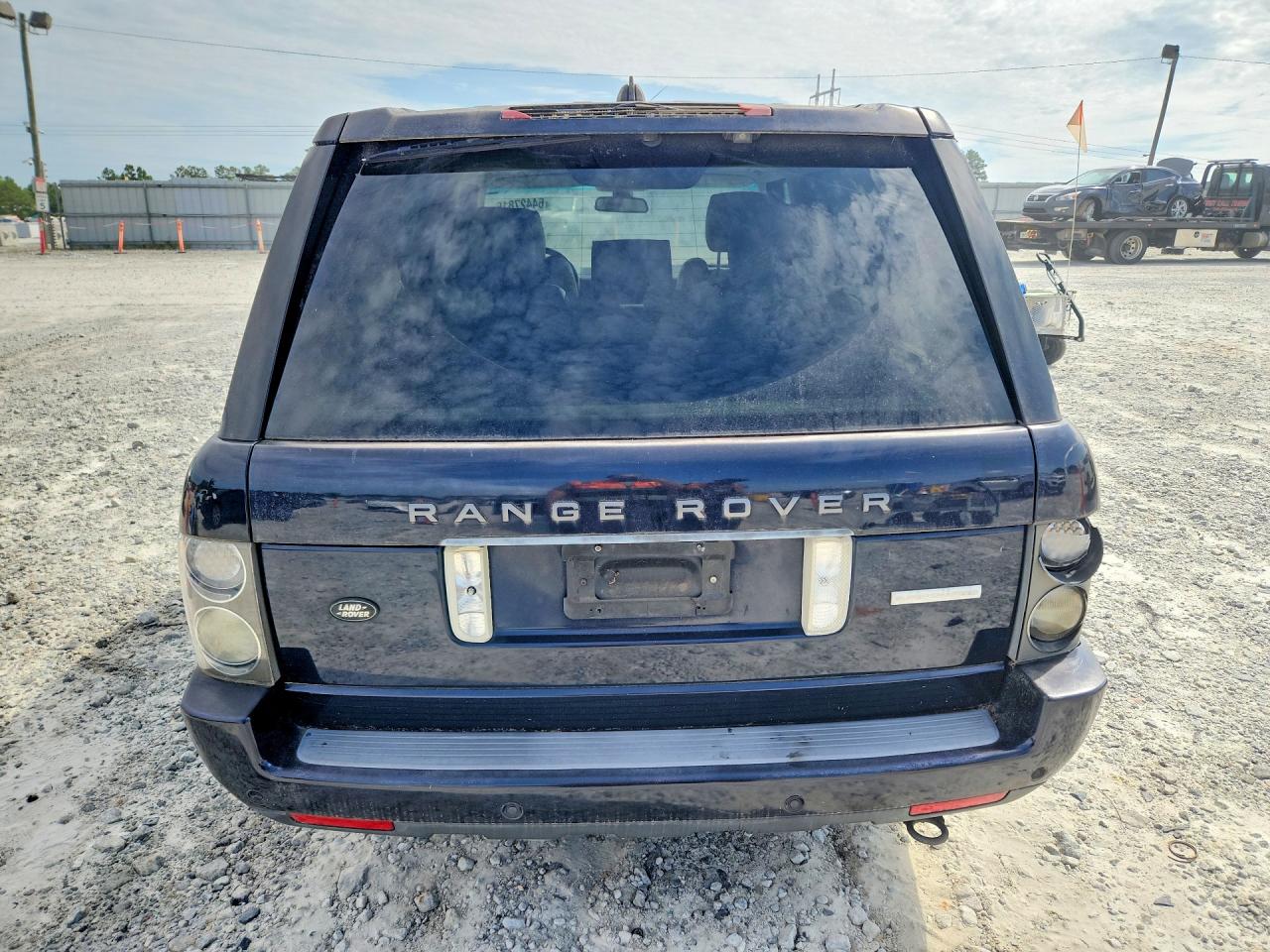 2008 Land Rover Range Rover Supercharged Blue vin: SALMF13468A271597