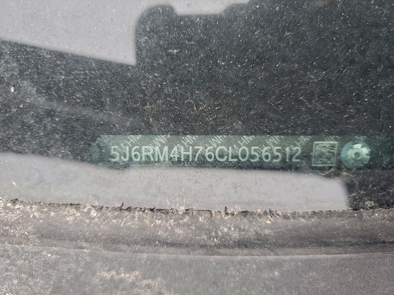 2012 Honda Cr-v Exl Black vin: 5J6RM4H76CL056512