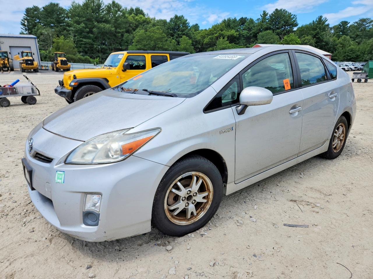 2010 Toyota Prius Iii Серебряный vin: JTDKN3DU5A0138630