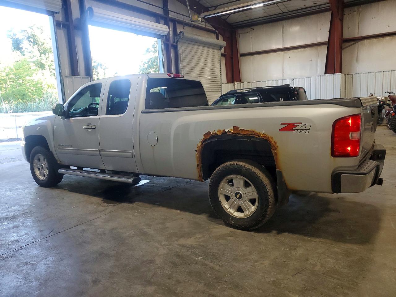 2013 Chevrolet Silverado K1500 Ltz Silver vin: 1GCRKTE04DZ346615