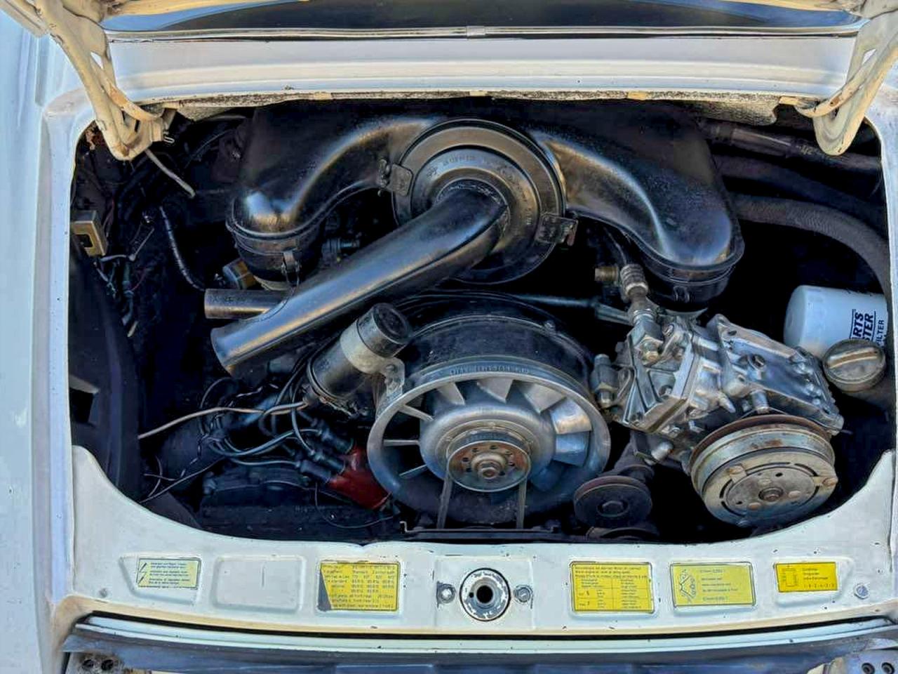 1969 Porsche 911 T White vin: 1119122146