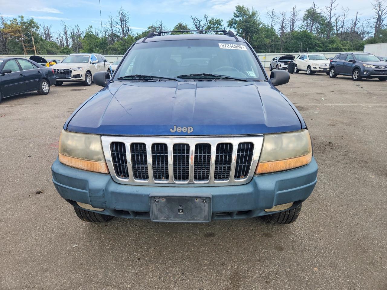 2001 Jeep Grand Cherokee Laredo Blue vin: 1J4GW48S51C707454