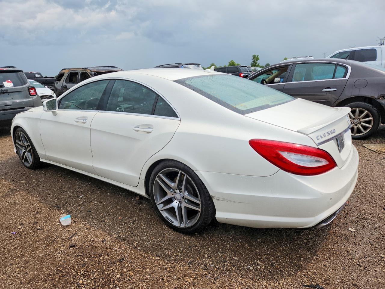 2014 Mercedes-benz Cls 550 4matic Белый vin: WDDLJ9BB1EA090067