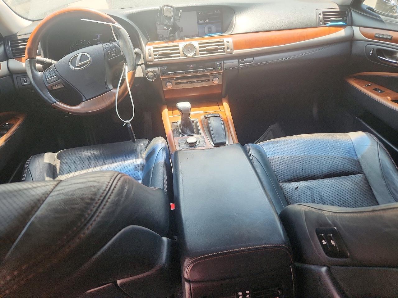 2013 Lexus Ls 460 Base Black vin: JTHCL5EF6D5018511