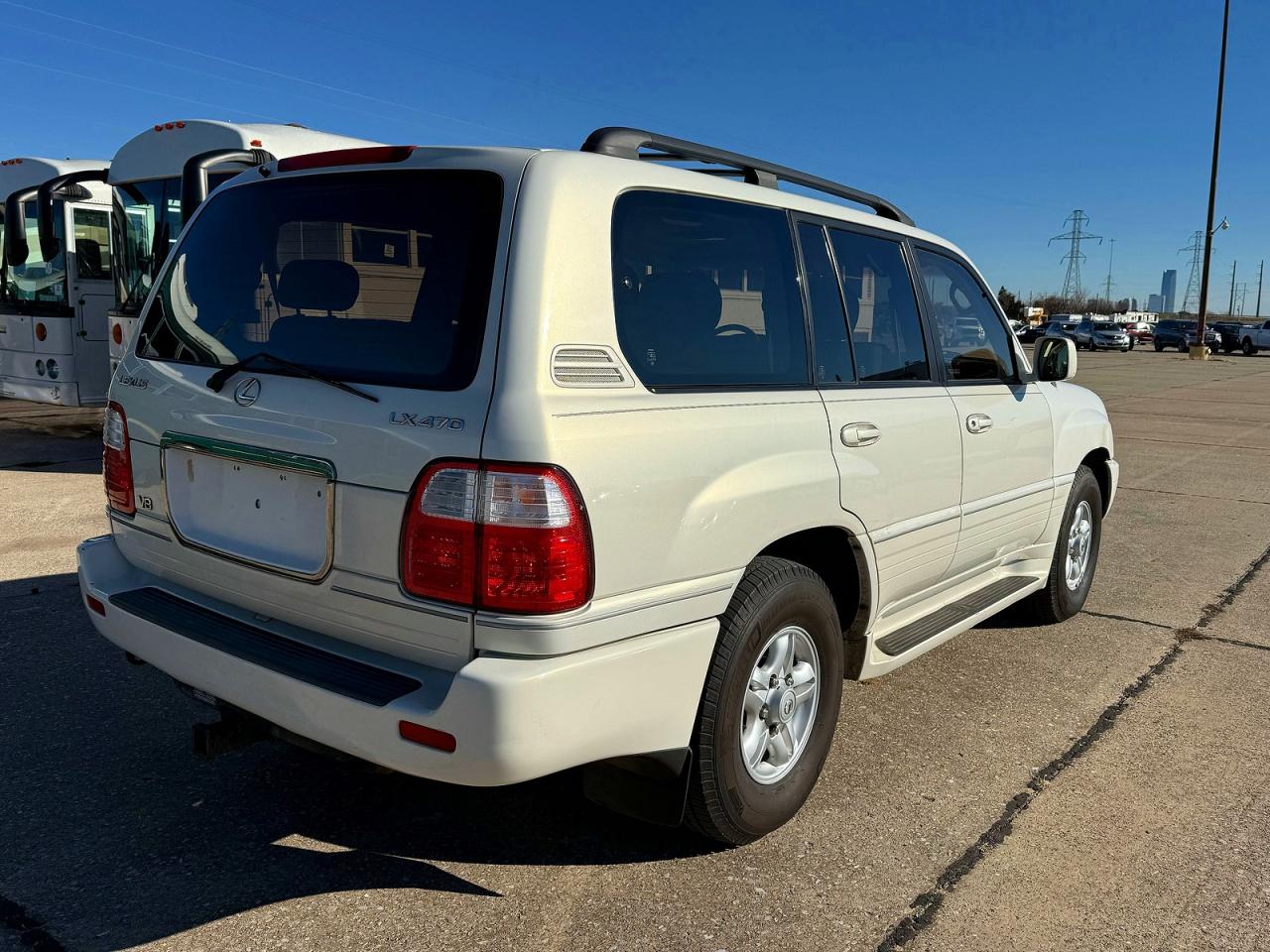 1998 Lexus Lx 470 White vin: JT6HT00W9W0023792