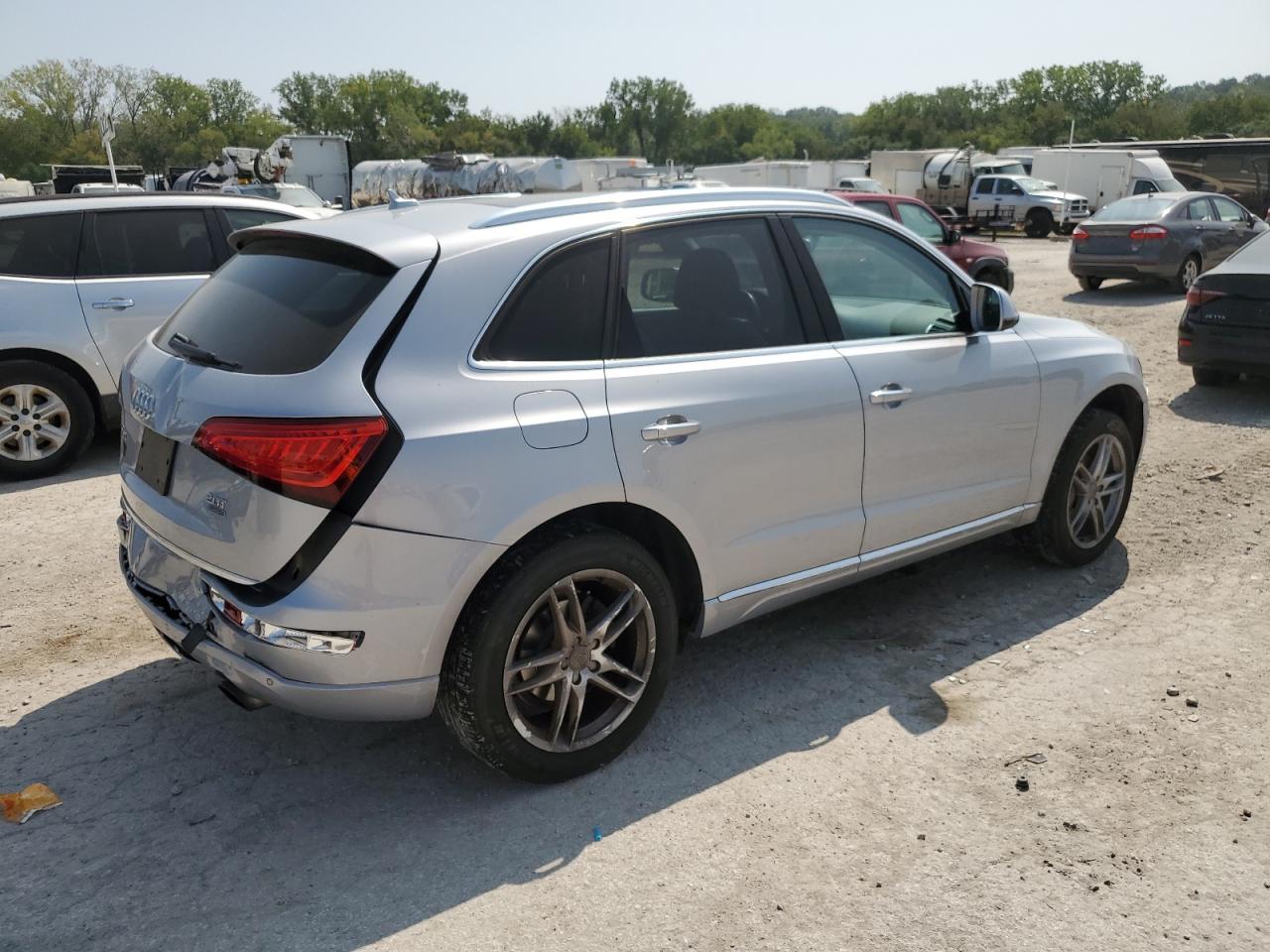 2016 Audi Q5 Premium Plus Silver vin: WA1L2AFP1GA049093