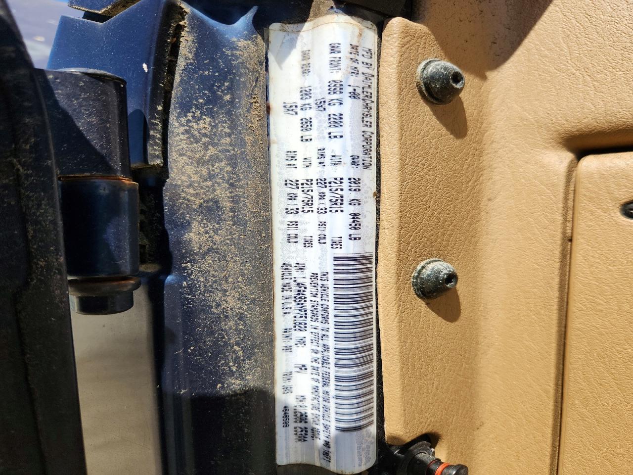 2000 Jeep Wrangler / Tj Sport Синий vin: 1J4FA49SXYP751820
