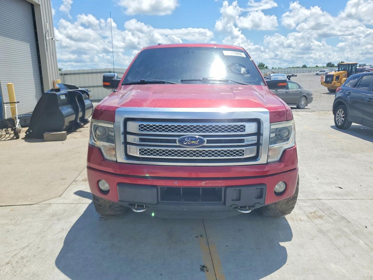 2014 Ford F150 Supercrew Red vin: 1FTFW1ET8EFA10099