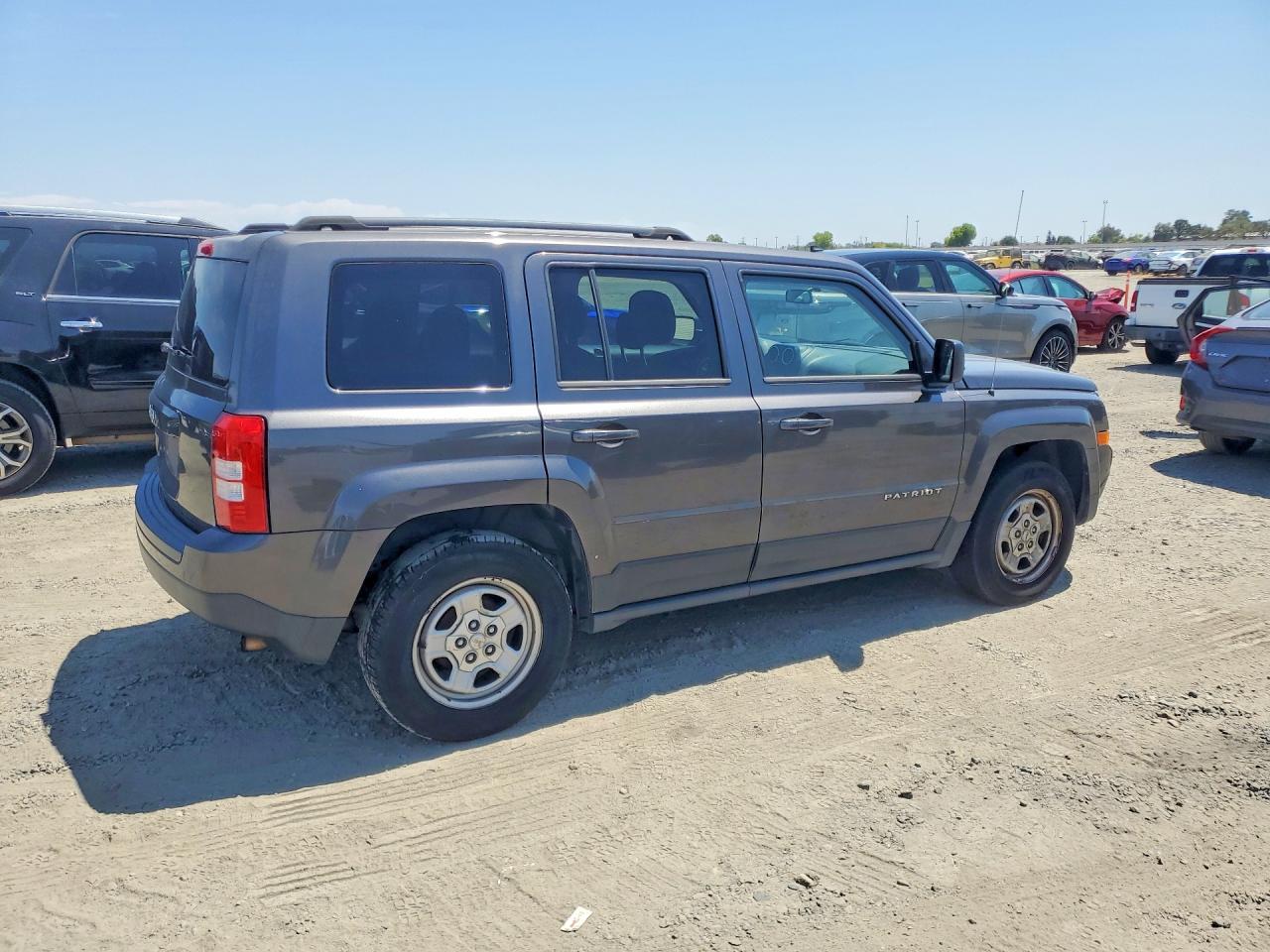 2014 Jeep Patriot Sport Gray vin: 1C4NJPBA5ED812444