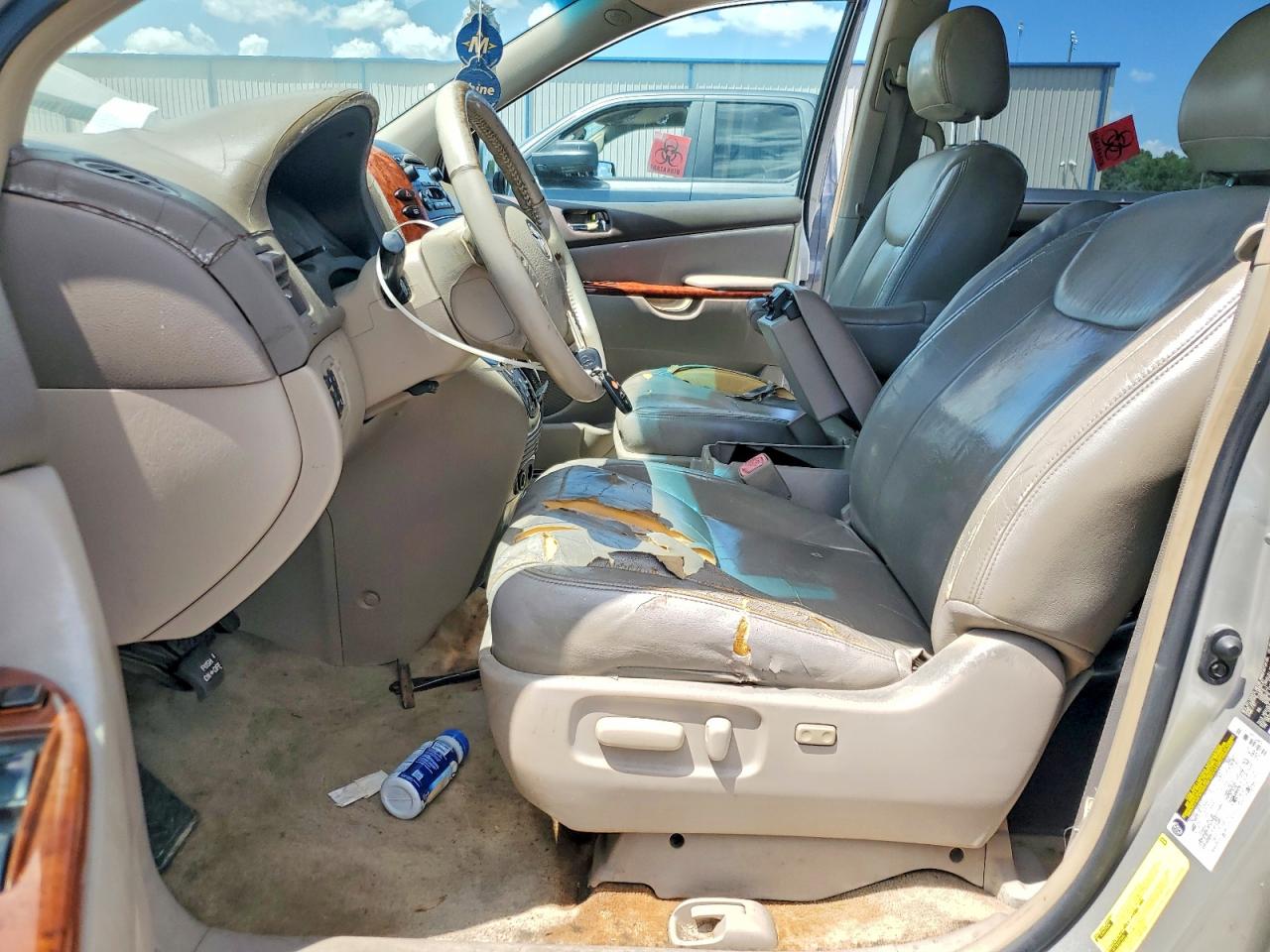 2005 Toyota Sienna Xle 7 Passenger Beige vin: 5TDZA22C75S234826