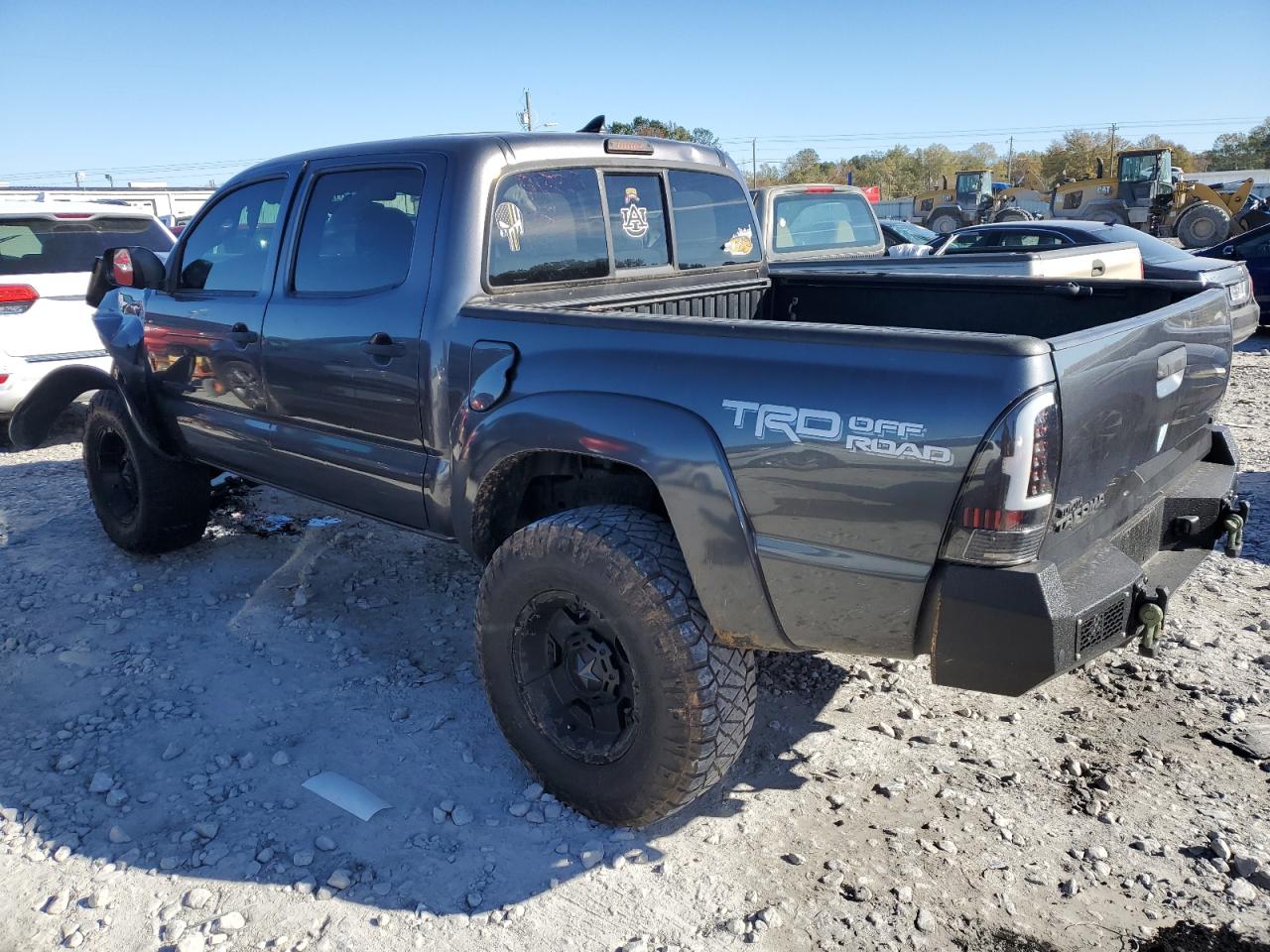 2015 Toyota Tacoma Double Cab Серый vin: 5TFLU4EN6FX120379